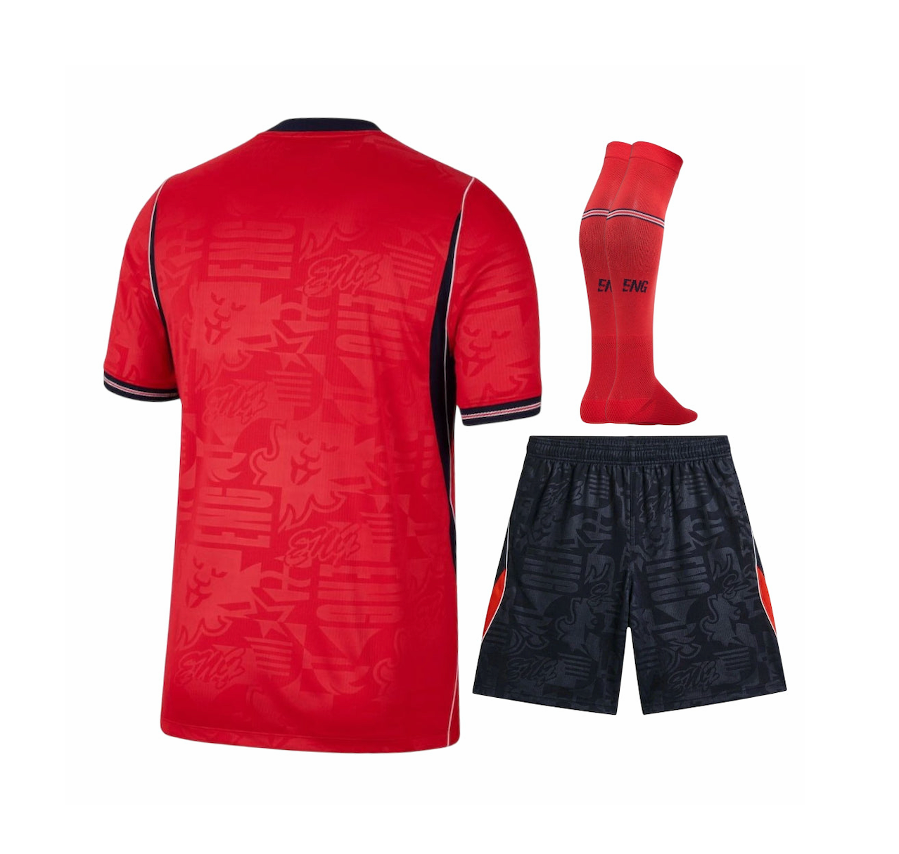 2026 England Away Wolrd Cup Soccer Full Kit Jersey+Shorts+Socks - view 3