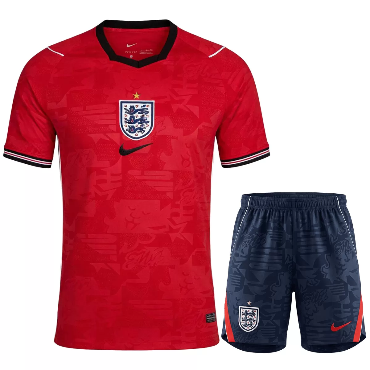 2026 England Away Wolrd Cup Soccer Kit Jersey+Shorts
