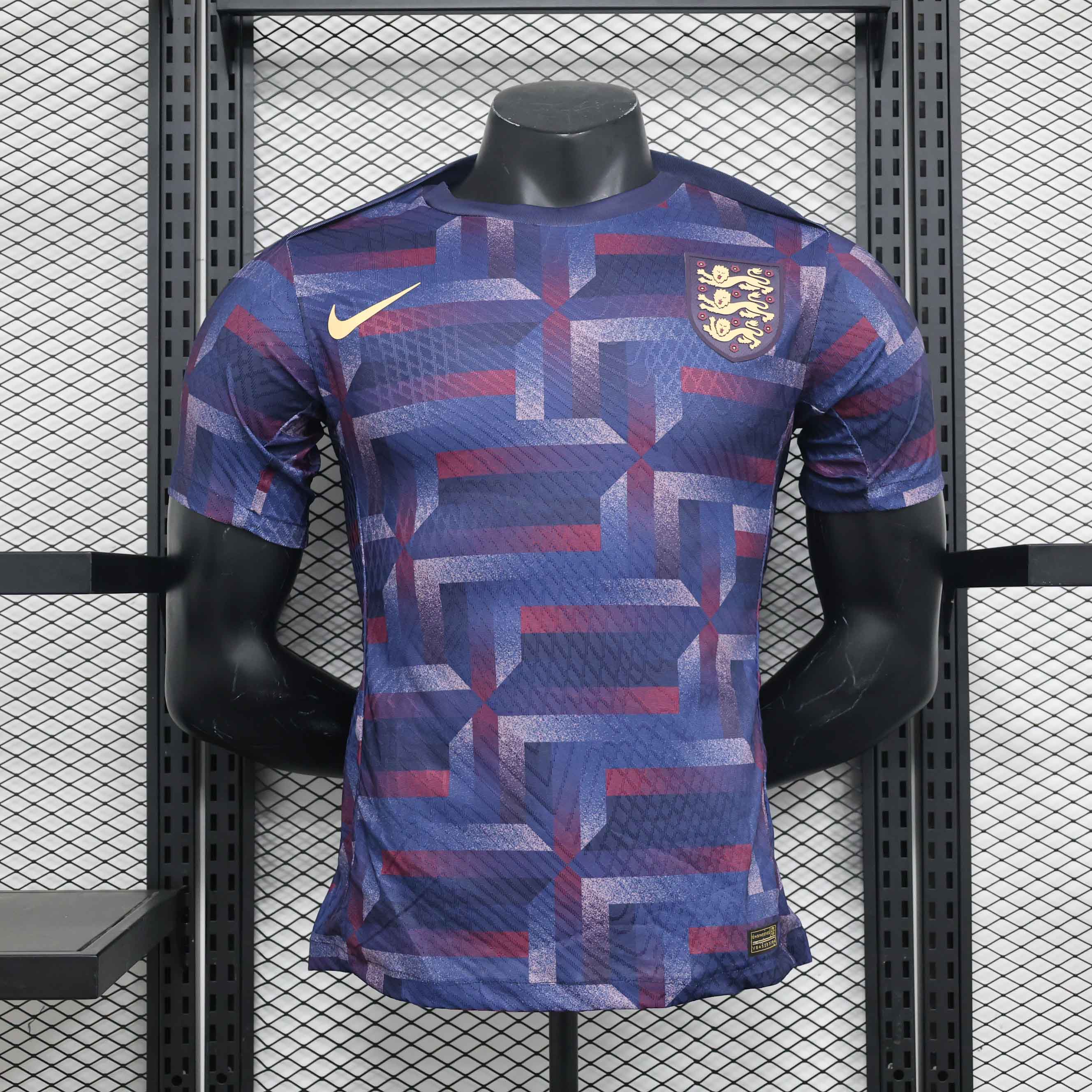 2024 England Euro Cup Pre-Match Training Jersey Player Edition