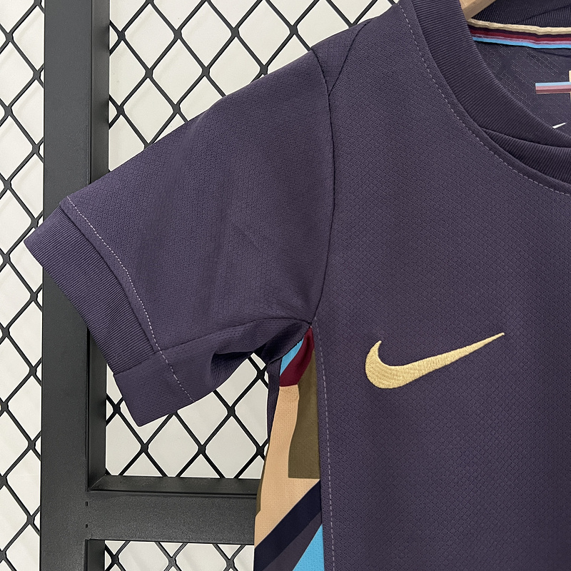 2024 England Euro Cup Away Kids Kit Jersey+Shorts - view 3