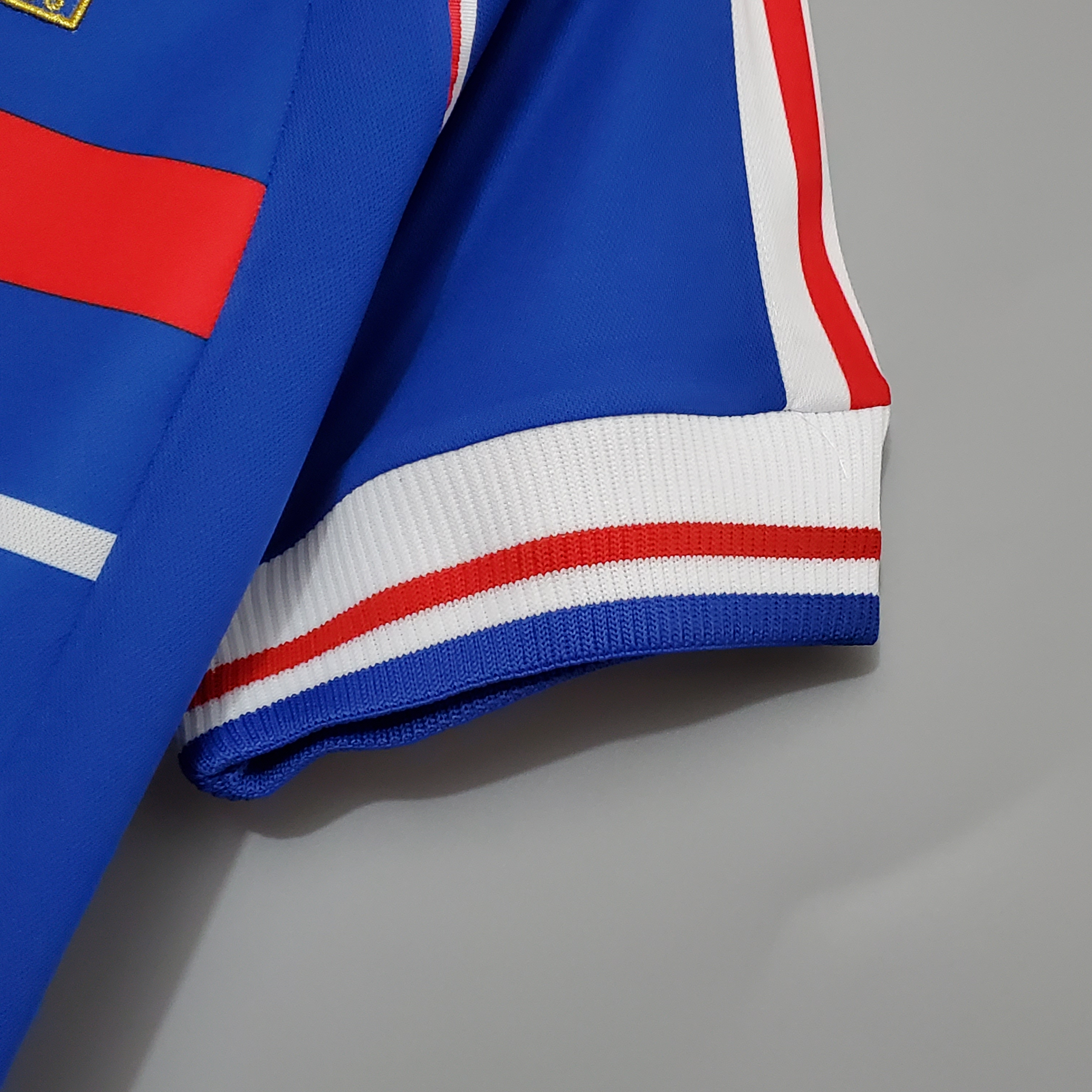 1998 France Zidane #10 World Cup Home Retro Jersey - view 7