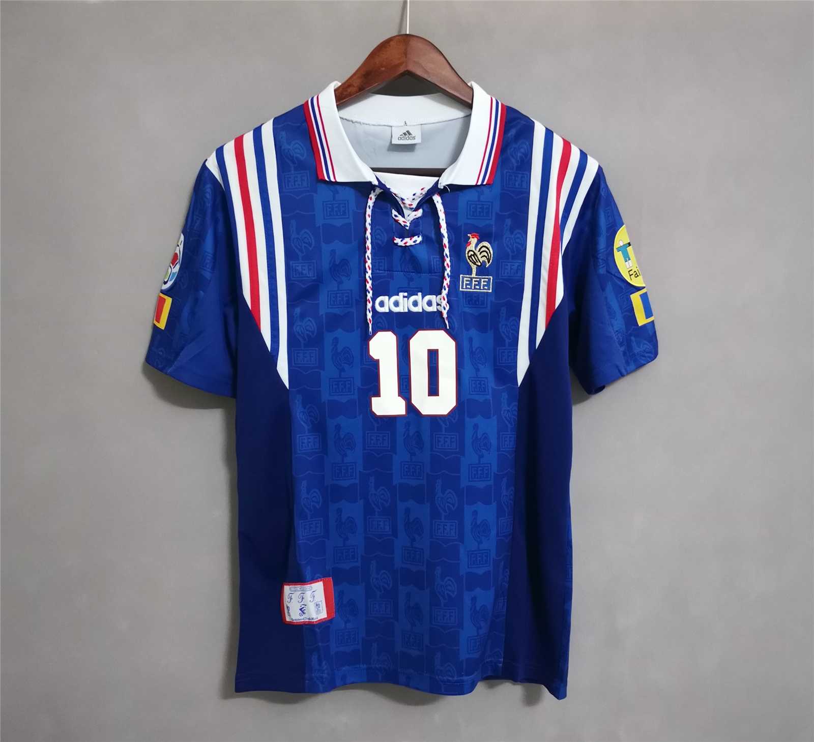 1996 France Euro Cup Home Retro Jersey - view 15