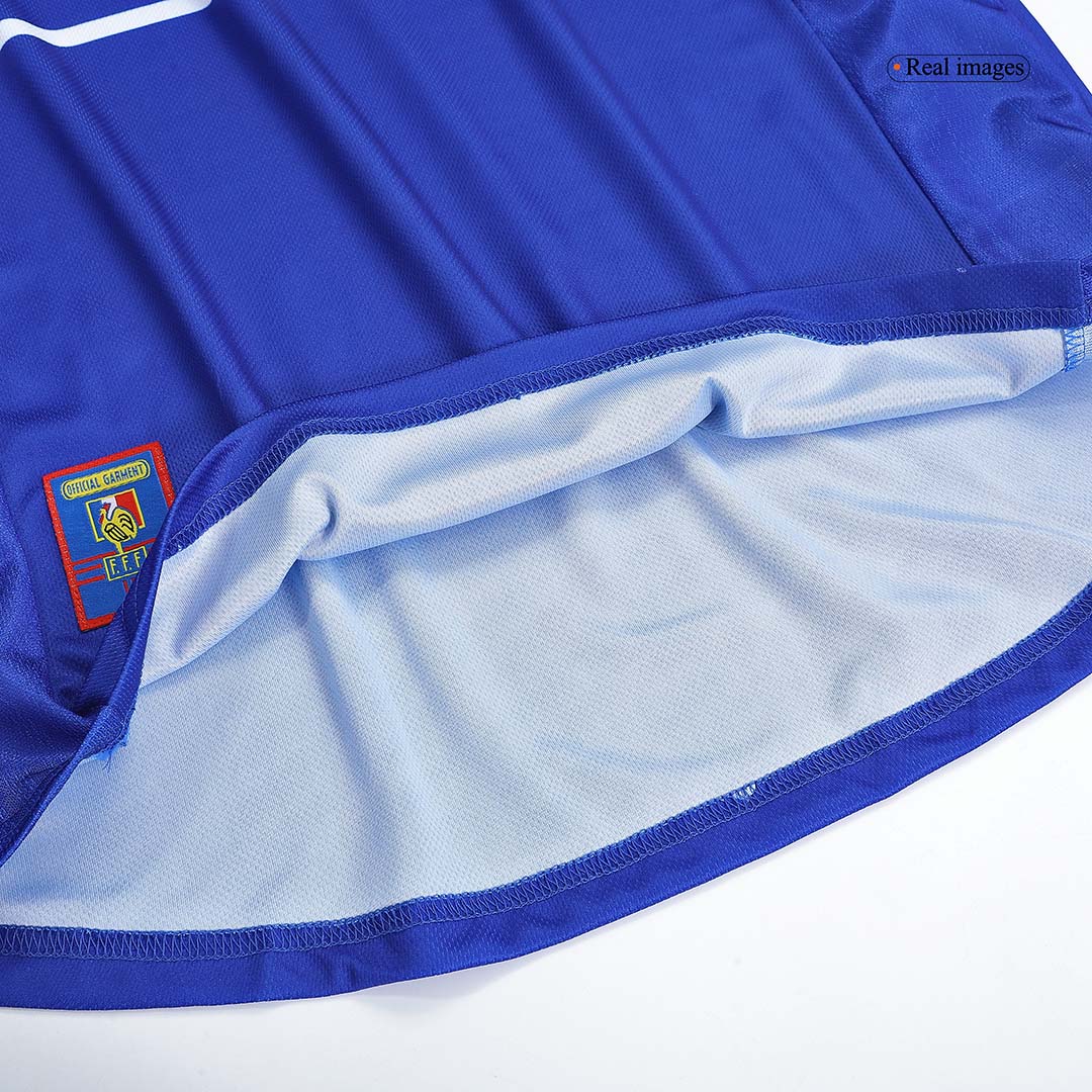1998 France World Cup Home Retro Jersey Long Sleeve - view 16