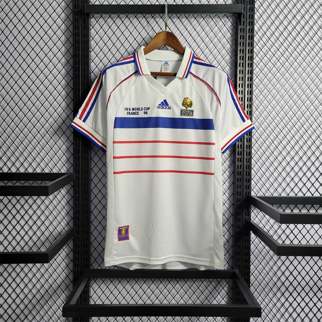 1998 France World Cup Away Retro Jersey