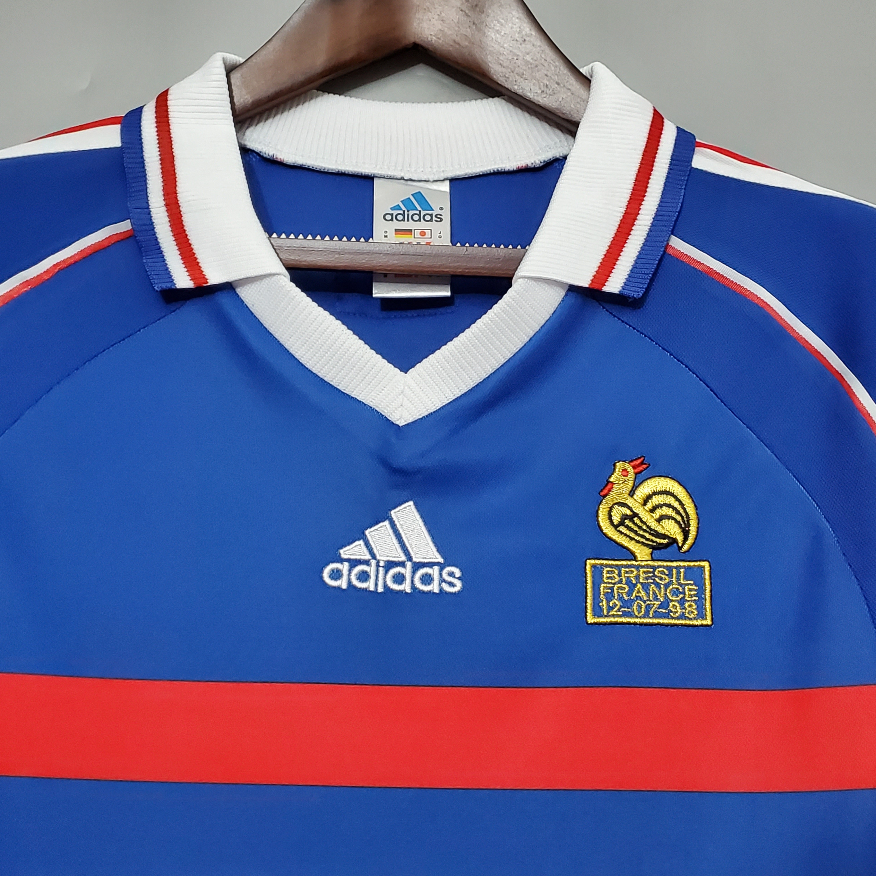 1998 France World Cup Home Retro Jersey - view 8
