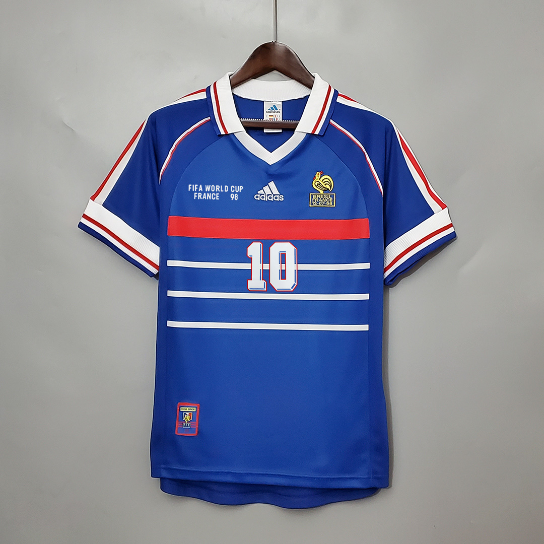 1998 France World Cup Home Retro Jersey - view 10