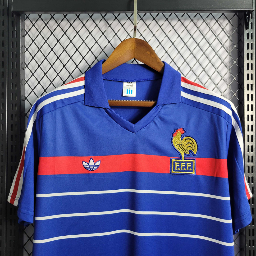 1984 France World Cup Home Retro Jersey - view 5