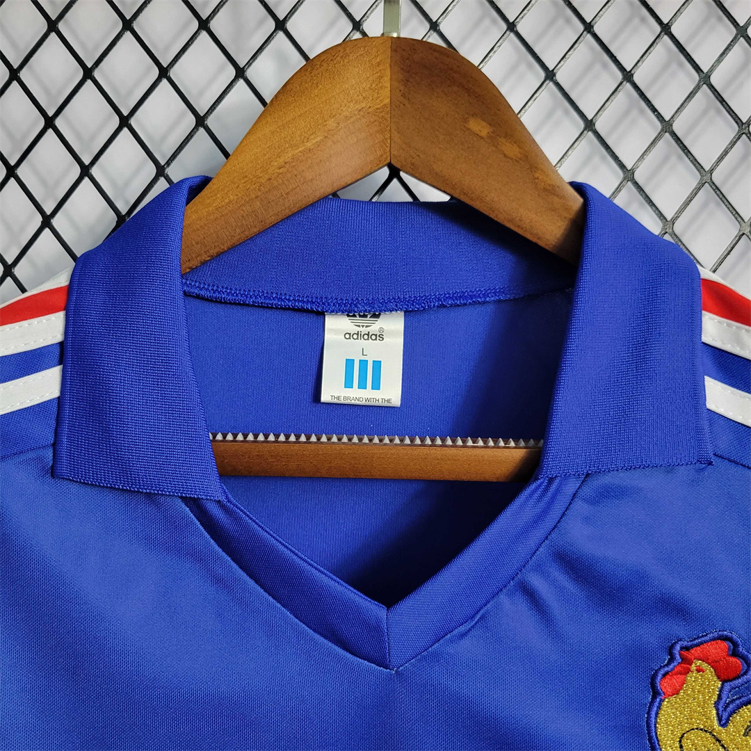 1984 France World Cup Home Retro Jersey - view 8