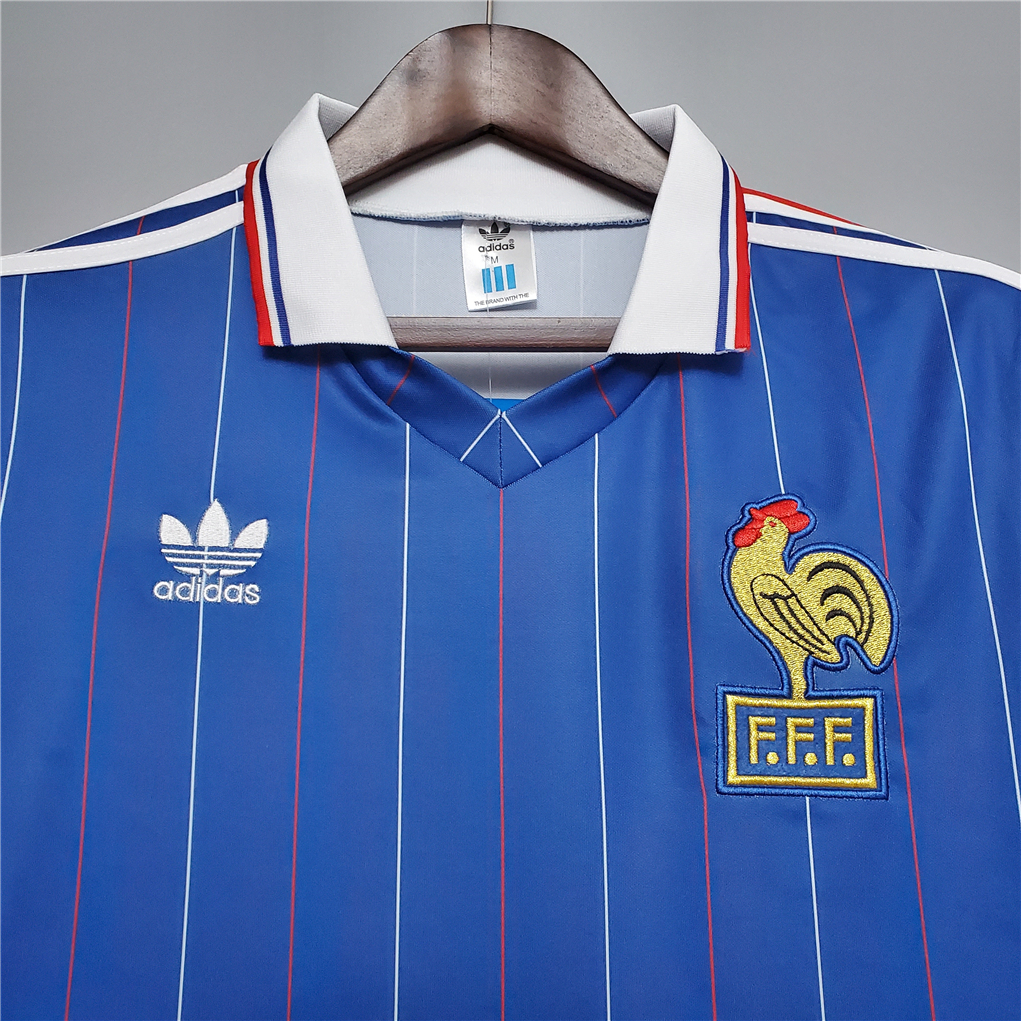 1982 France World Cup Home Retro Jersey - view 6