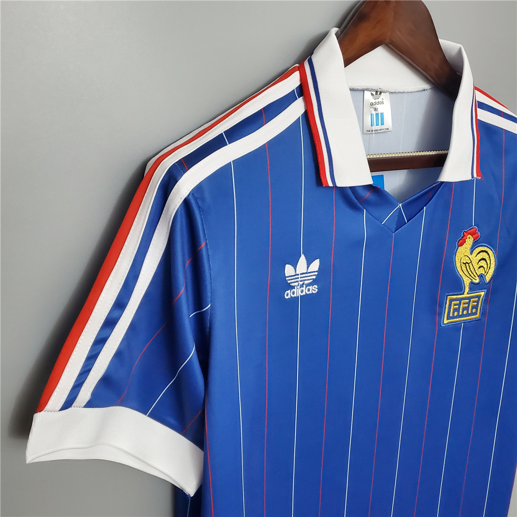 1982 France World Cup Home Retro Jersey - view 8