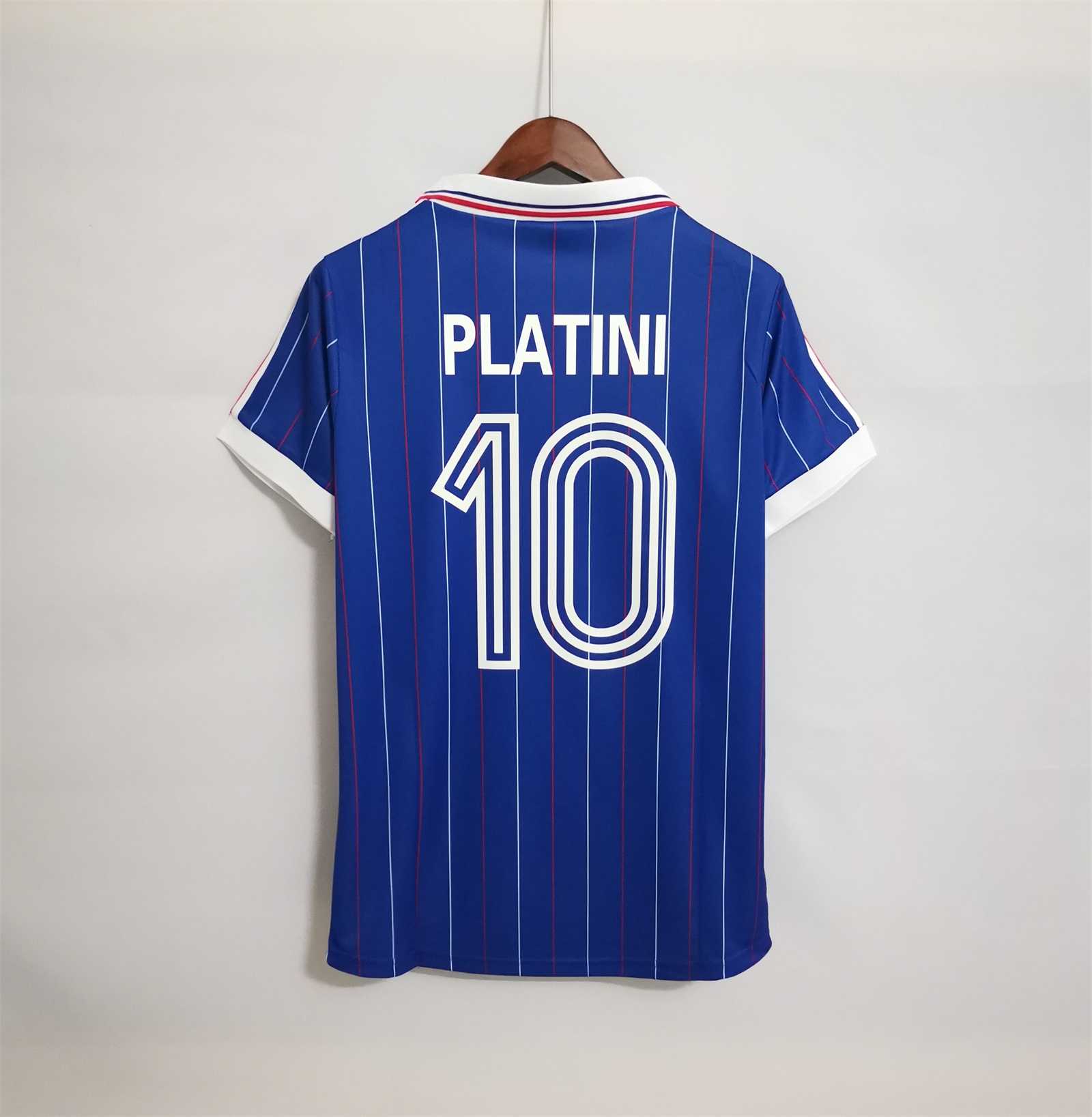 1982 France World Cup Home Retro Jersey - view 11