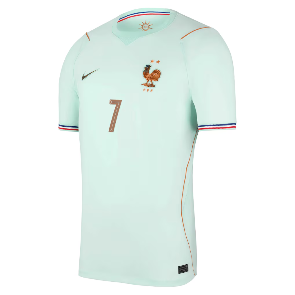 Maillot France Nike FFF Extérieur Stadium 26 avec flocage Dembele 7 - view 3