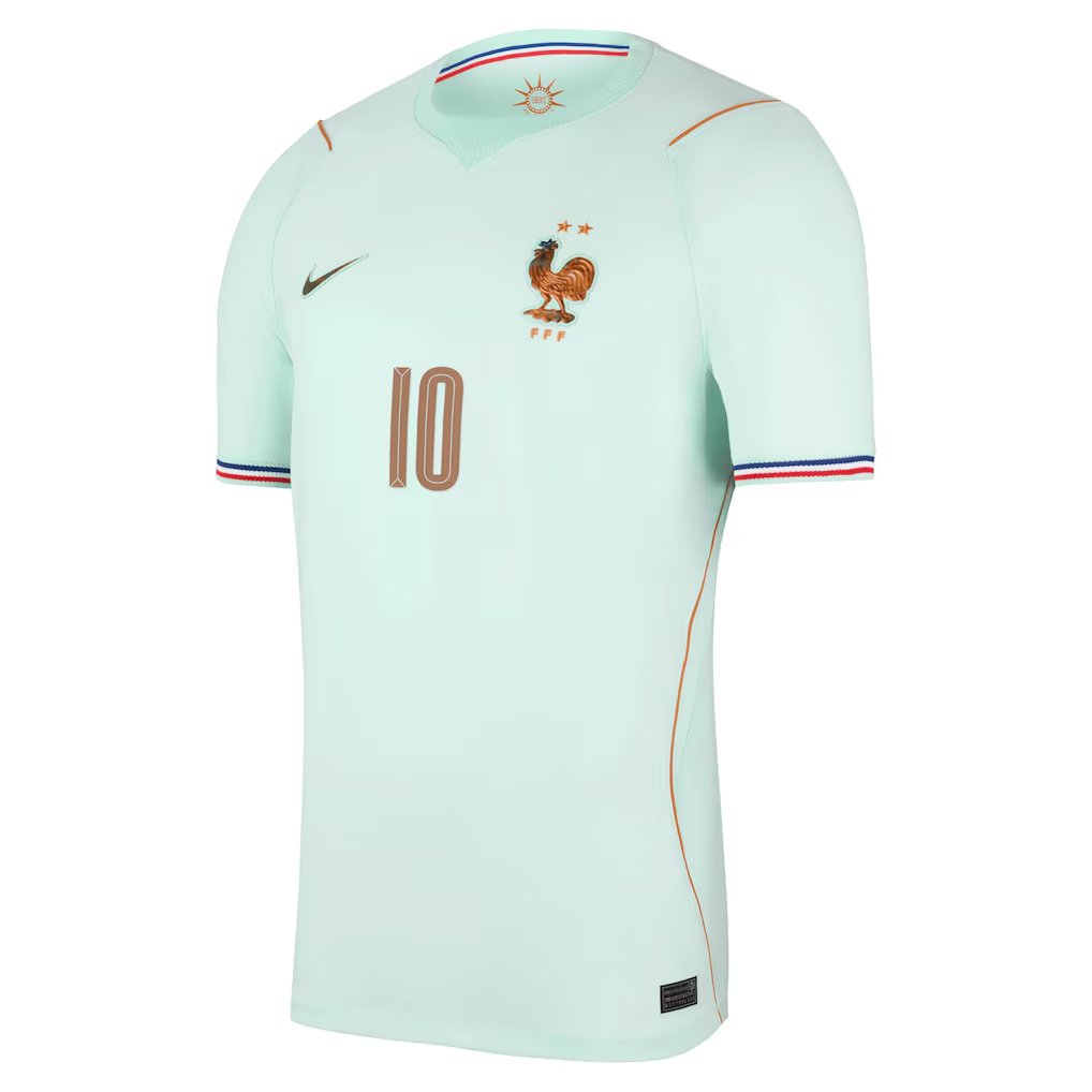 Maillot France Nike FFF Extérieur Stadium 26 avec flocage Mbappe 10 - view 3