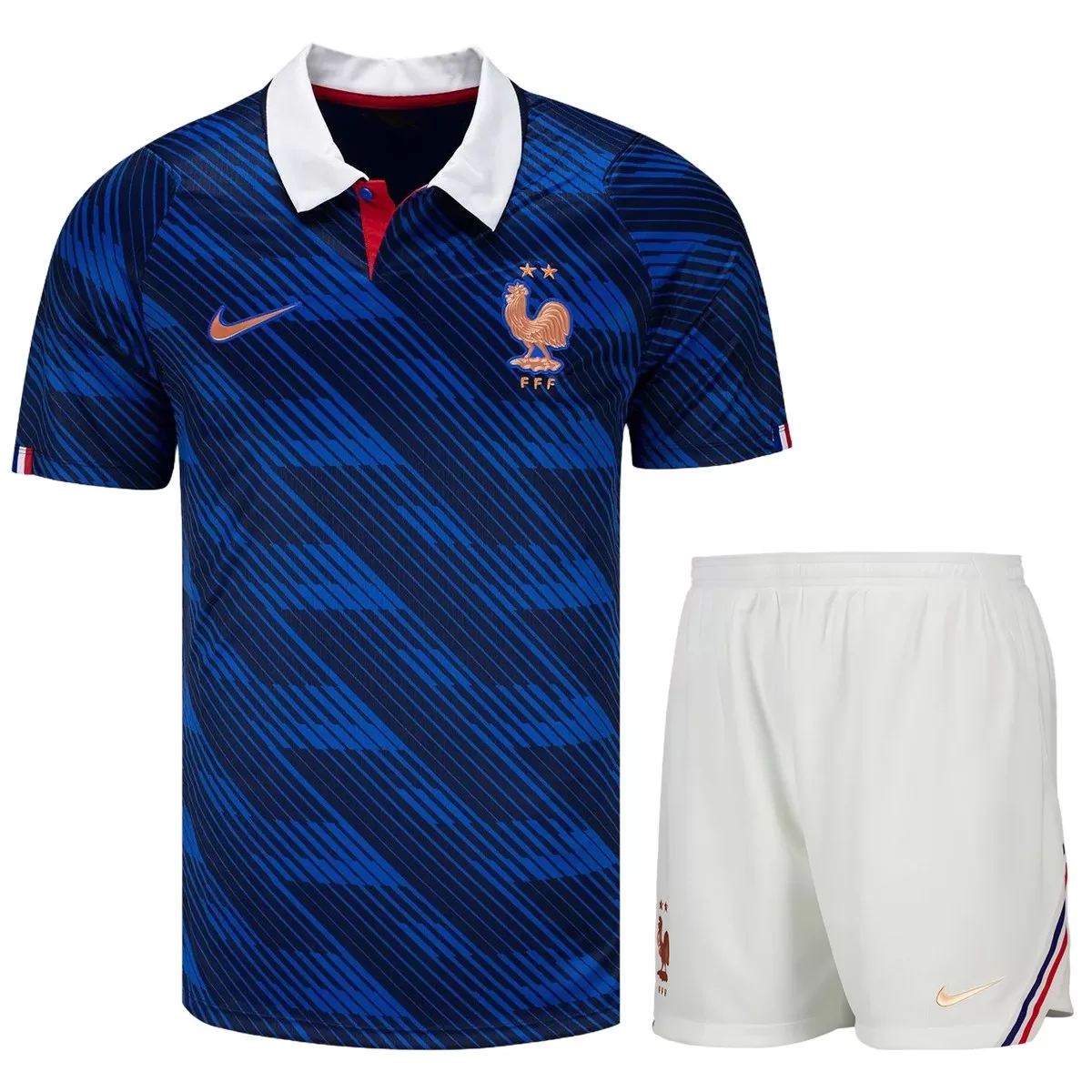2026 France Home World Cup Soccer Adult Kit Jersey+Shorts