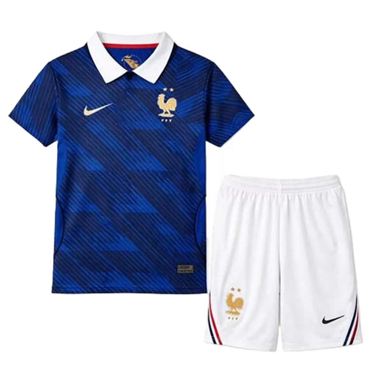 2026 France Home World Cup Soccer Kids Kit Jersey+Shorts