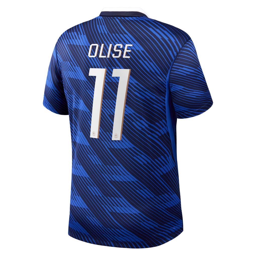 Maillot France Nike FFF Domicile Stadium 26 avec flocage Olise 11 - view 3