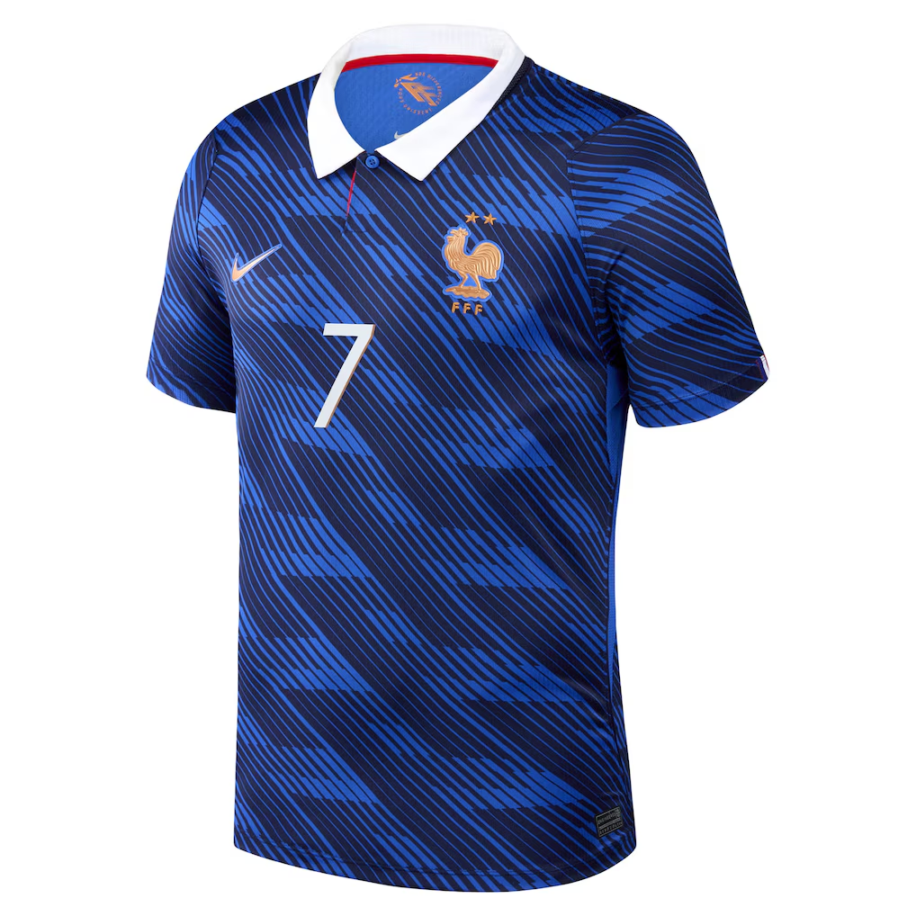 Maillot France Nike FFF Domicile Stadium 26 avec flocage Dembele 7 - view 3
