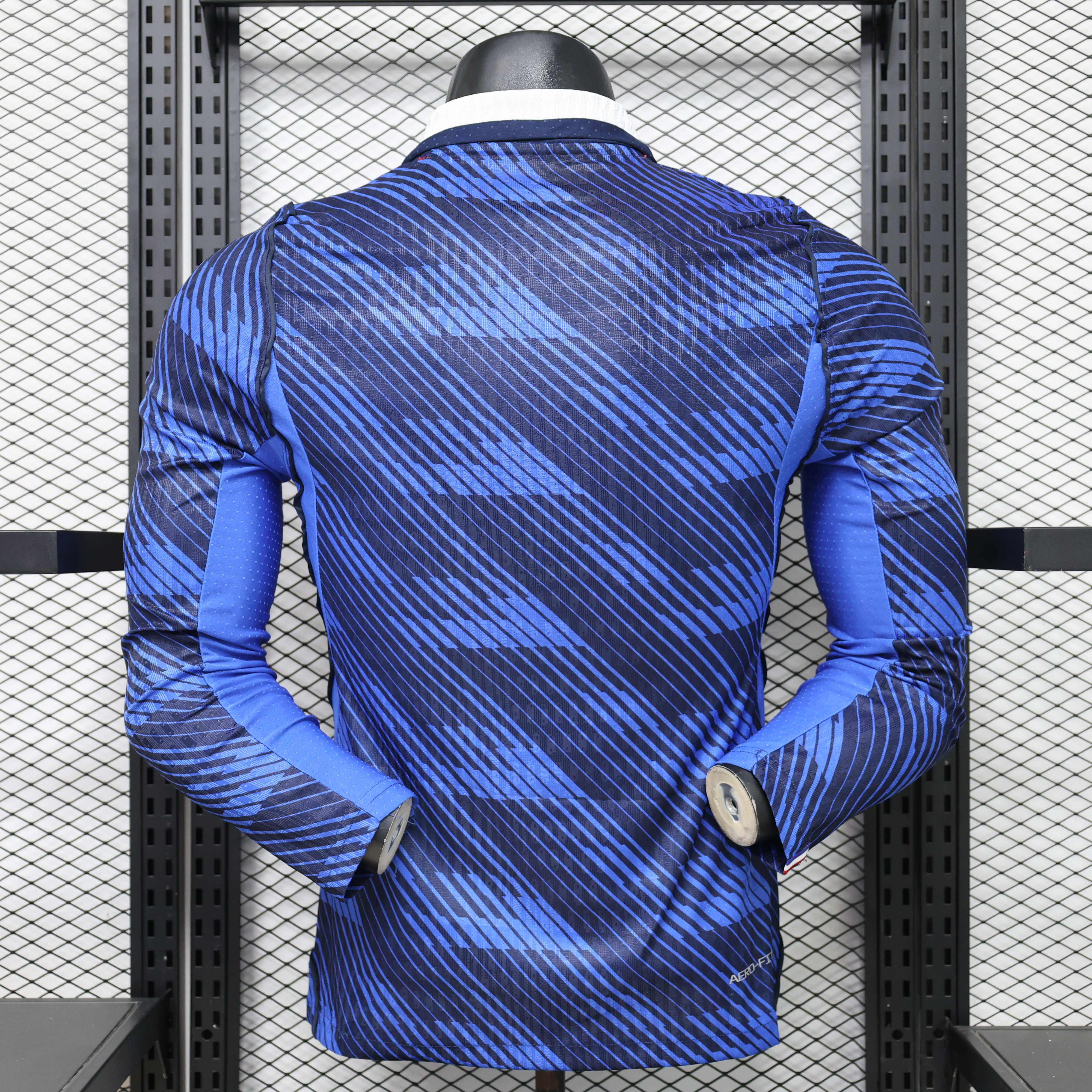 2026 France Home World Cup Soccer Jersey Authentic Shirt Long Sleeve - view 3