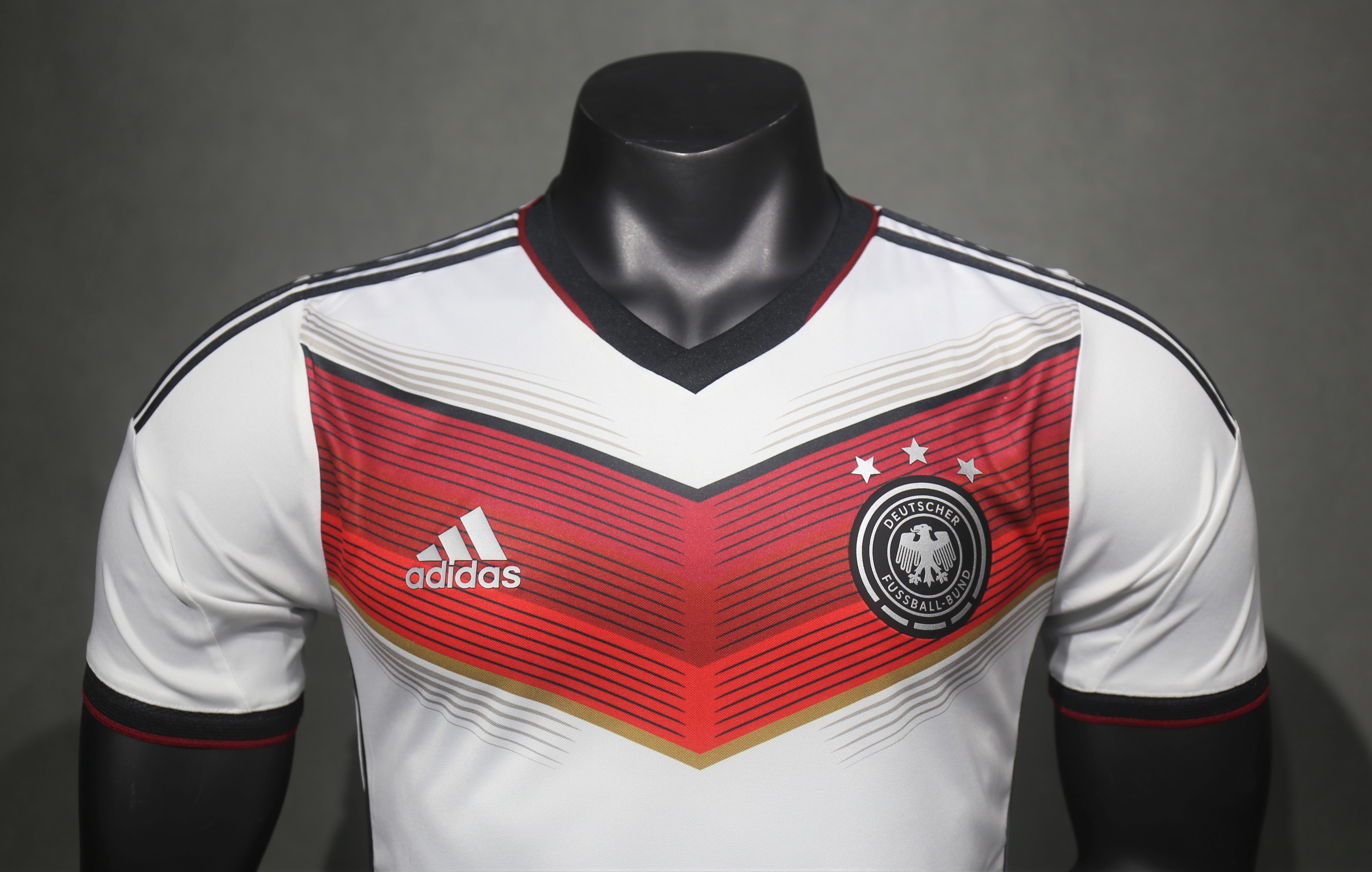 2014 Germany World Cup Home Retro 3 Stars Jersey Player Edition - view 4