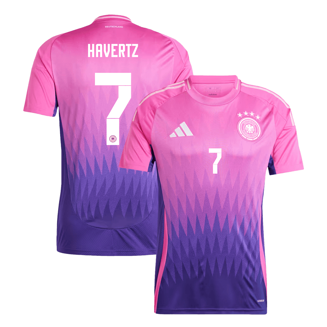 2024 Germany HAVERTZ #7  Euro Cup Away Soccer Jersey - view 3