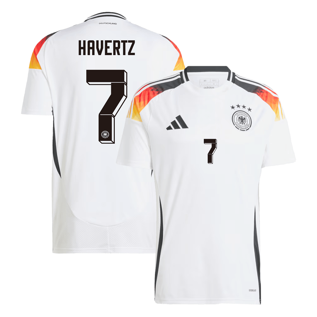 2024 Germany HAVERTZ #7 Euro Cup Home Football Jersey - view 3
