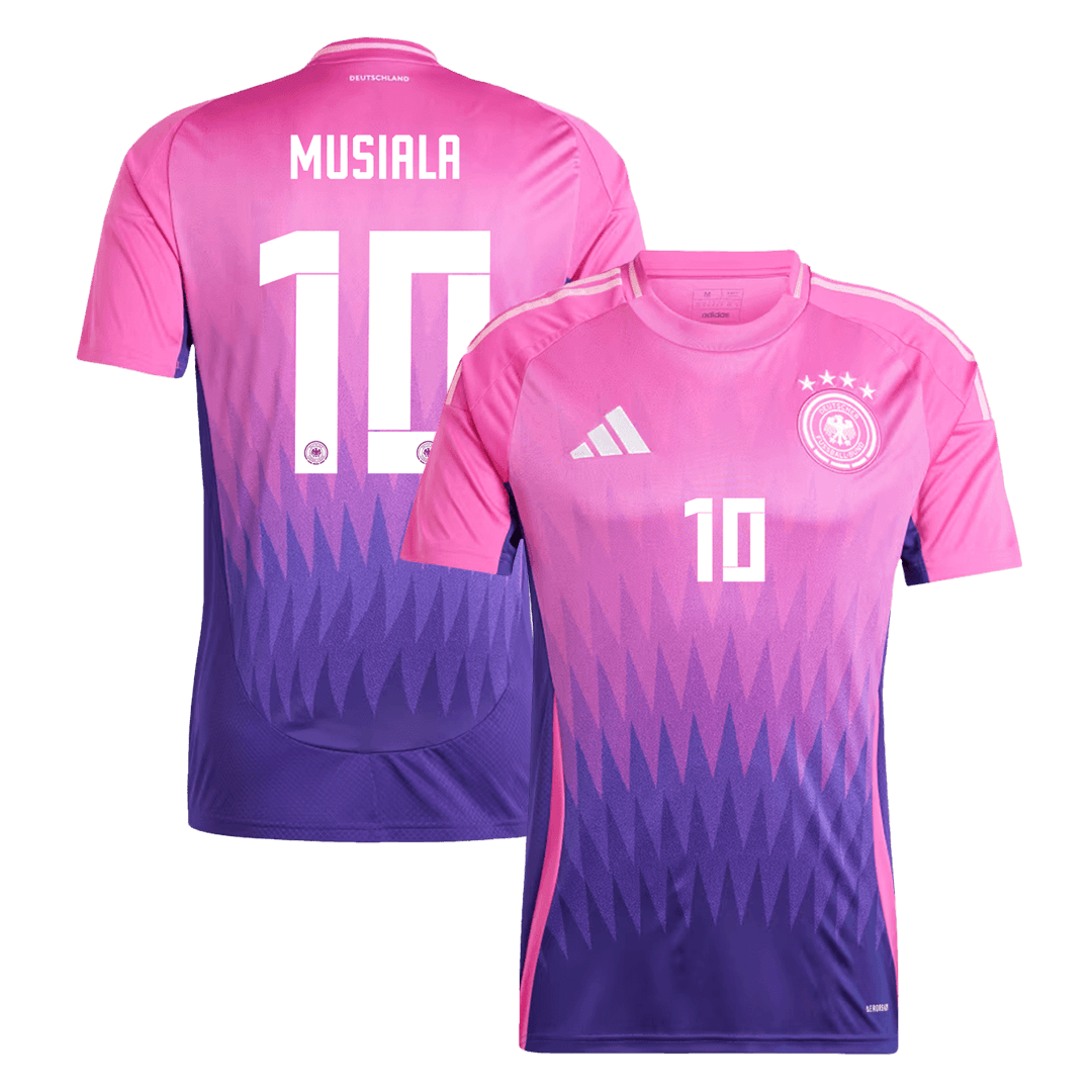 2024 Germany MUSIALA #10  Euro Cup Away Soccer Jersey - view 3