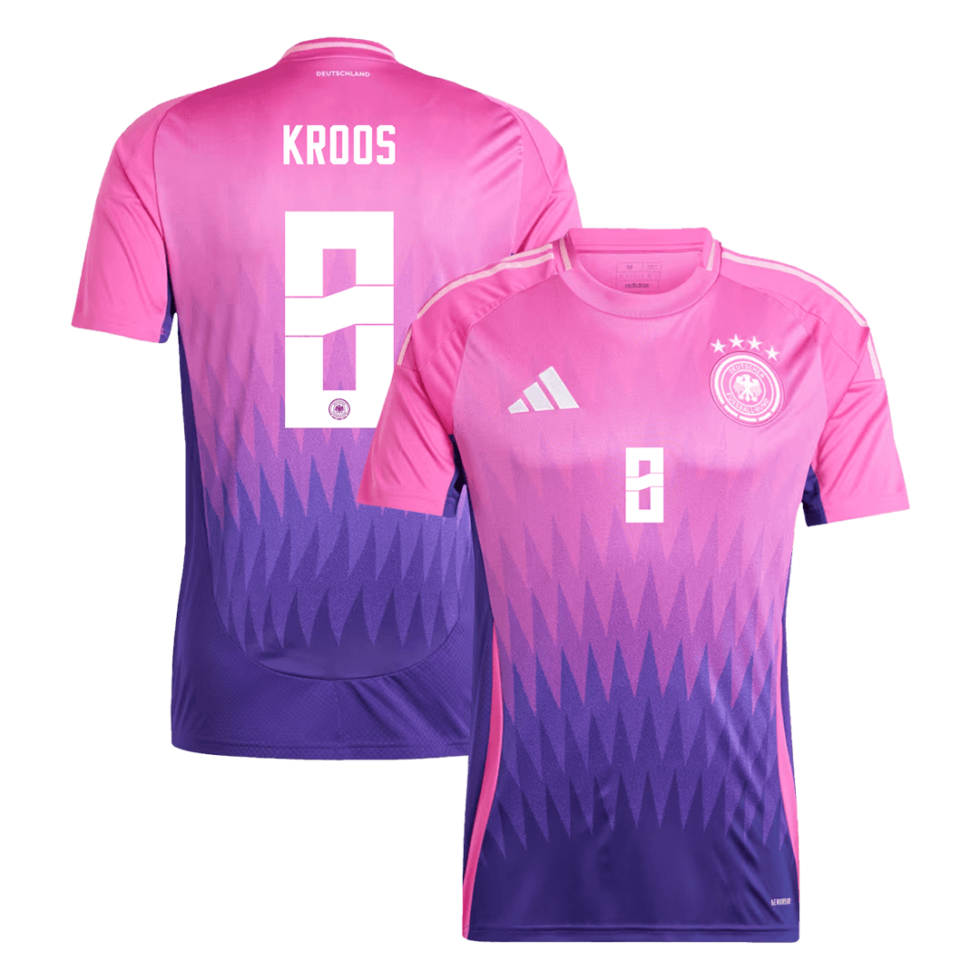 2024 Germany KROOS #8  Euro Cup Away Soccer Jersey - view 3