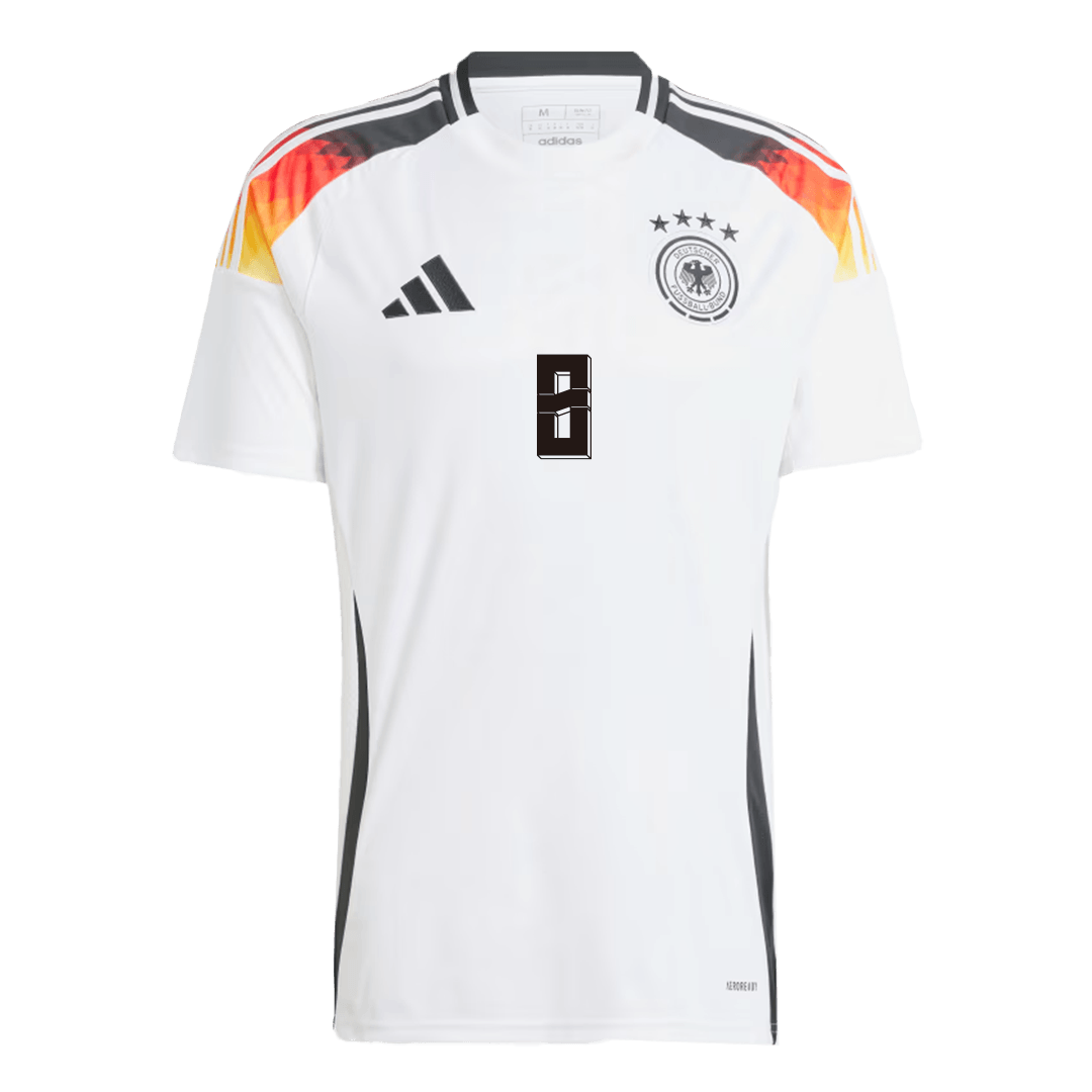 2024 Germany KROOS #8 Euro Cup Home Football Jersey - view 4