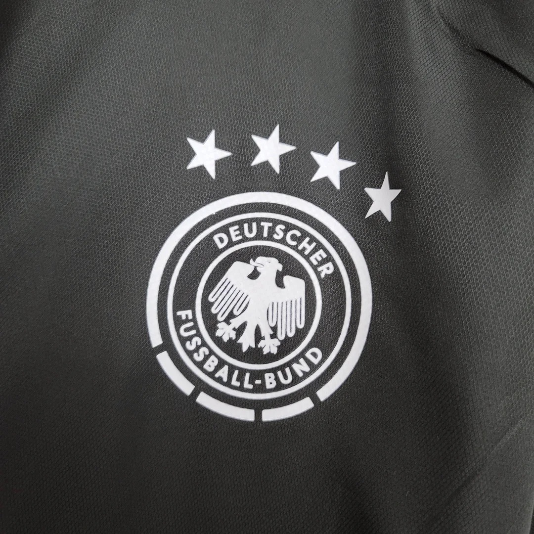 2021 Windbreaker Soccer Jersey Germany Black - view 5