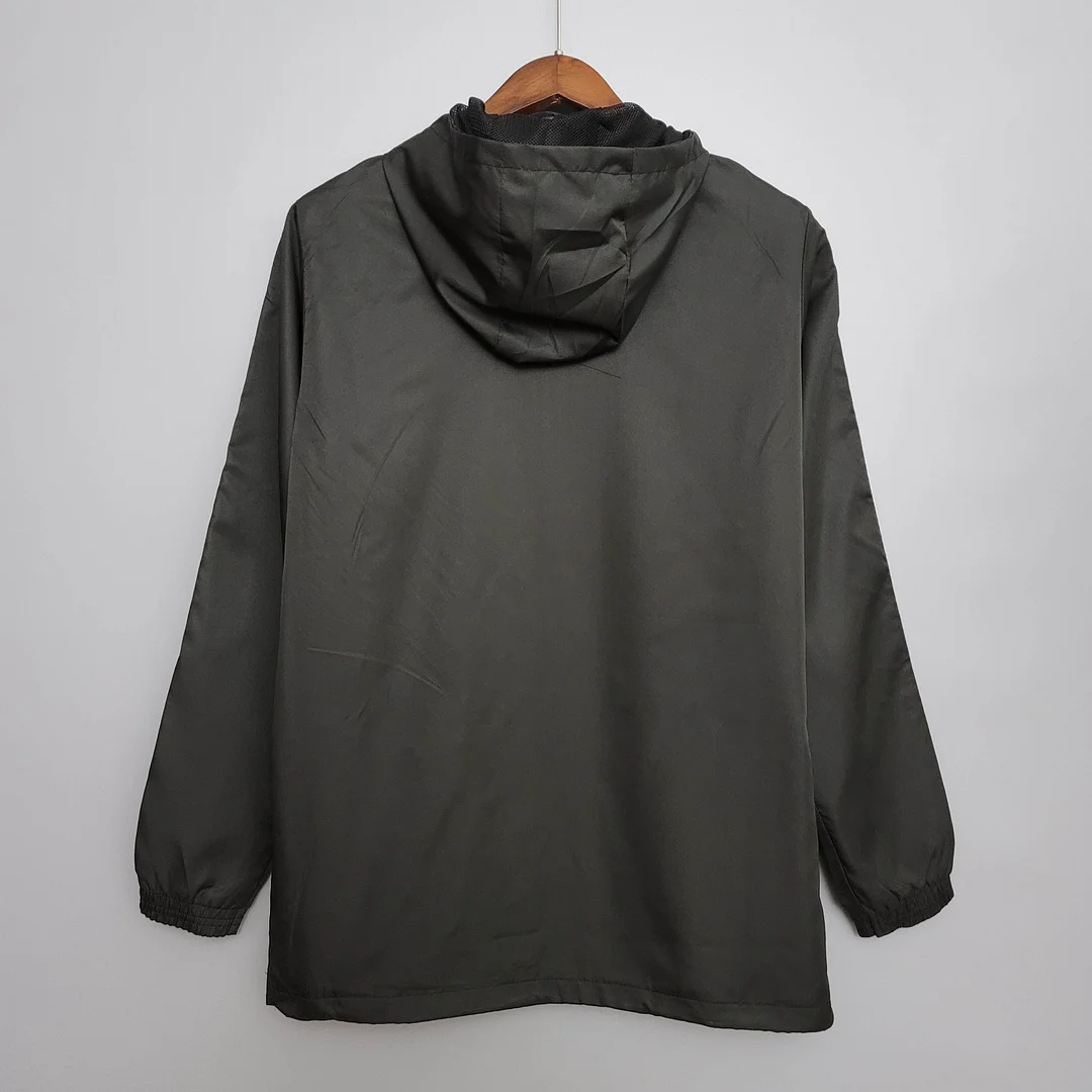 2021 Windbreaker Soccer Jersey Germany Black - view 8
