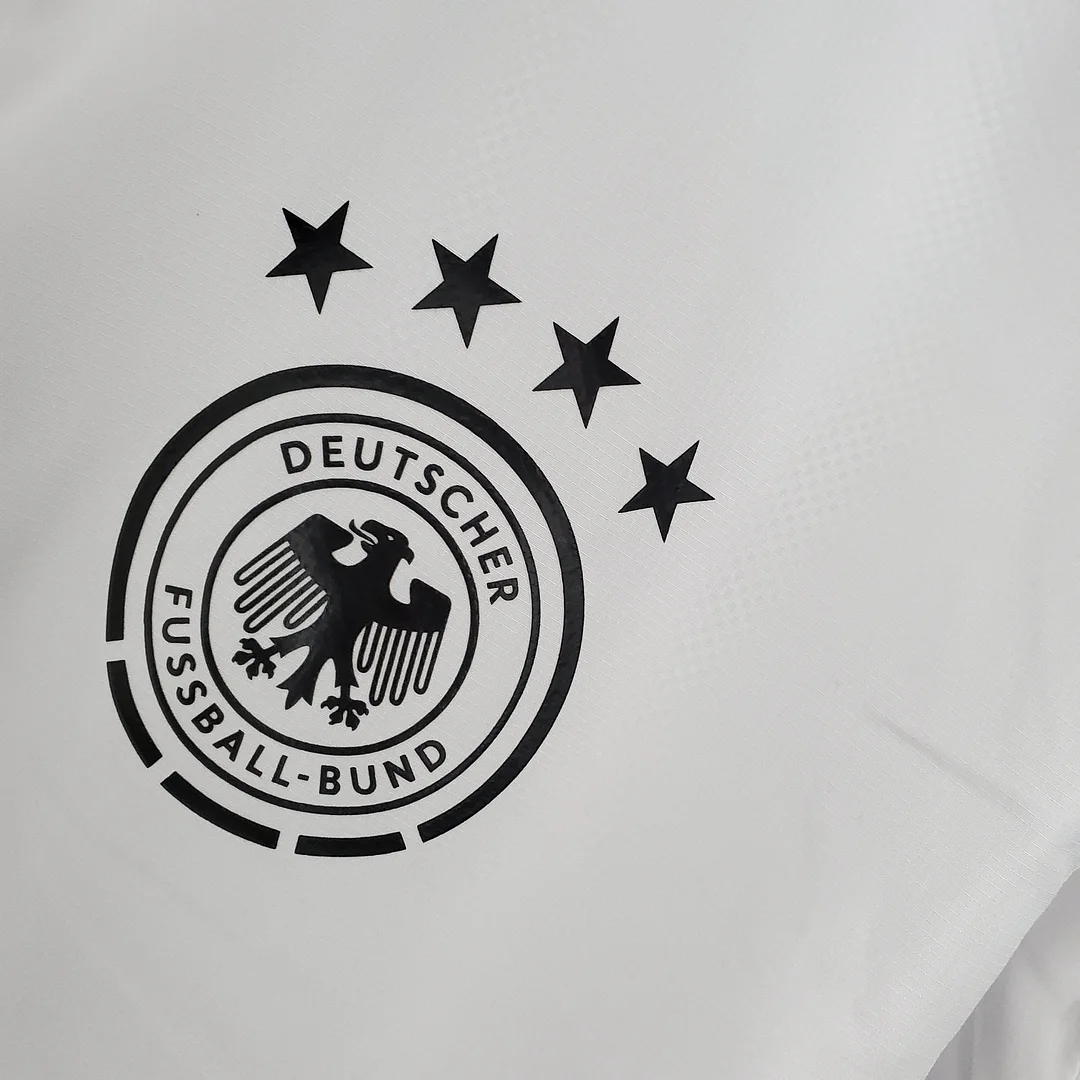 2021 Windbreaker Soccer Jersey Germany White - view 6