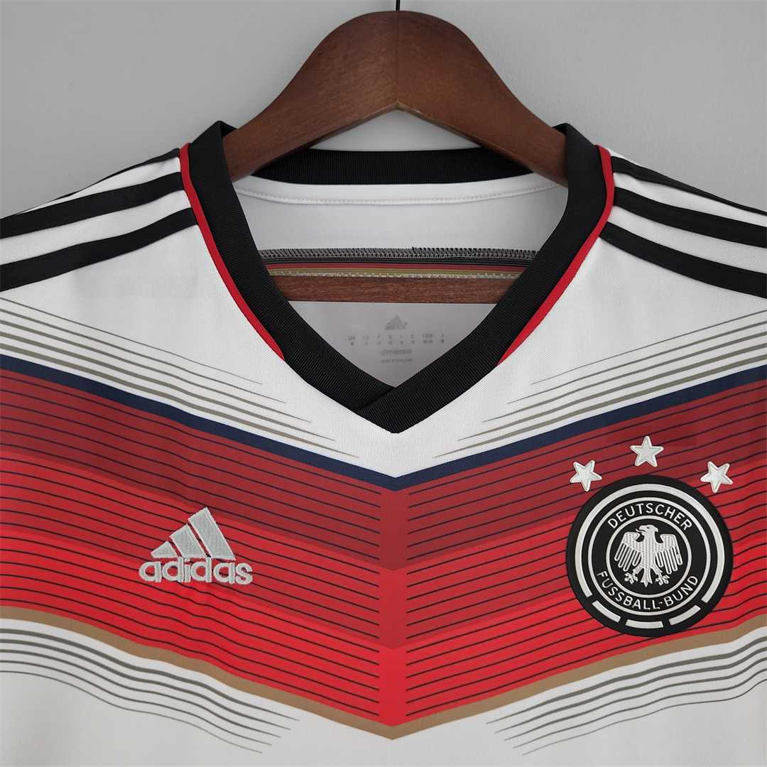 2014 Germany World Cup Home Retro 3 Stars Jersey - view 7