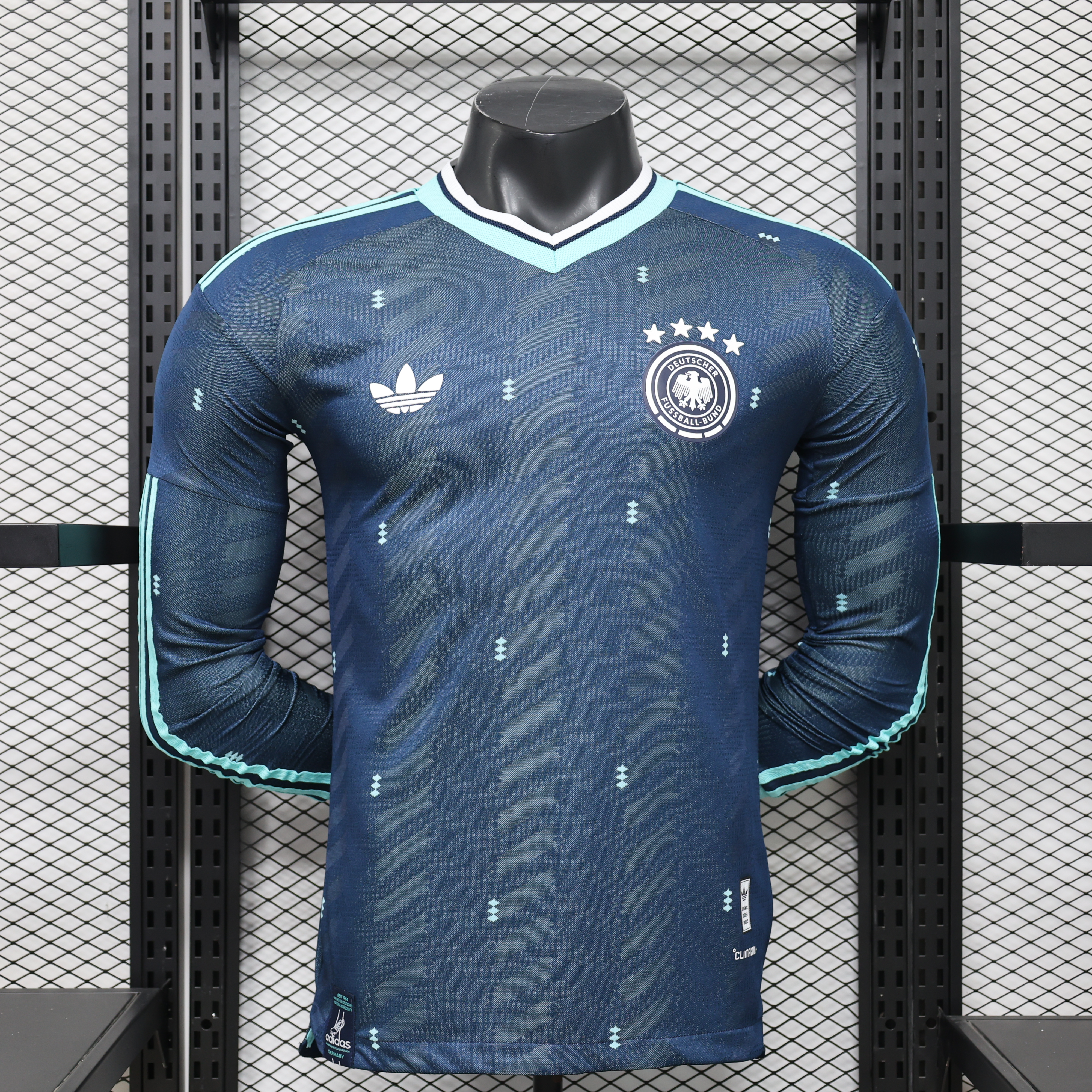 25-26 Germany Away Soccer Jersey Authentic Shirt Long Sleeve