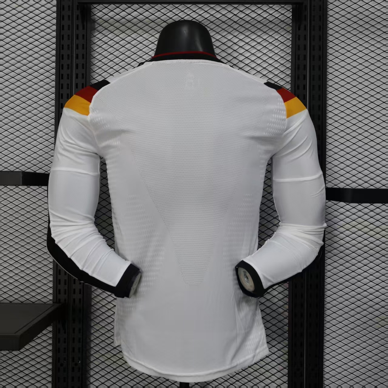 25-26 Germany Home Soccer Jersey Authentic Shirt Long Sleeve - view 3