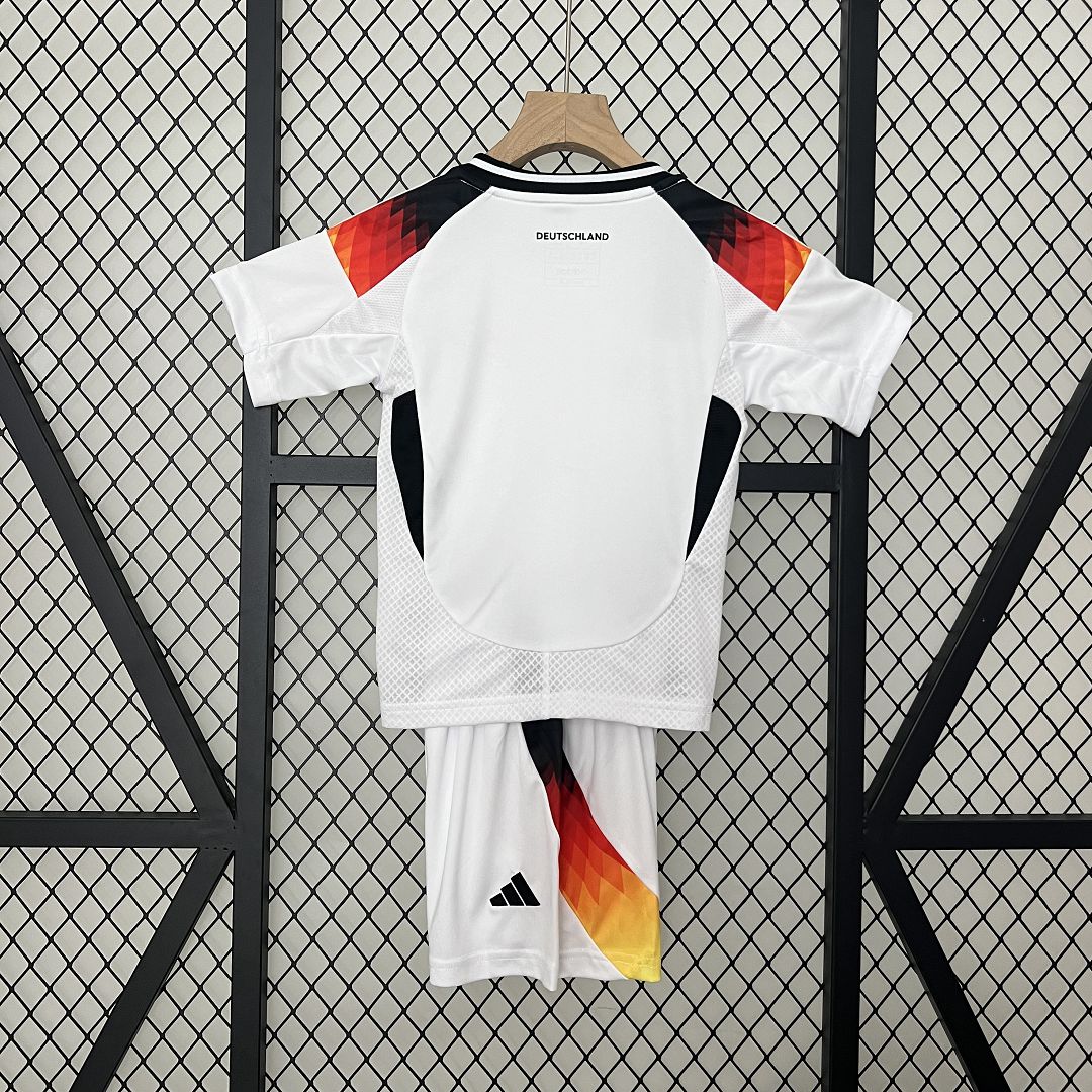 2024 Germany Euro Cup Home Kids Kit Jersey+Shorts - view 3