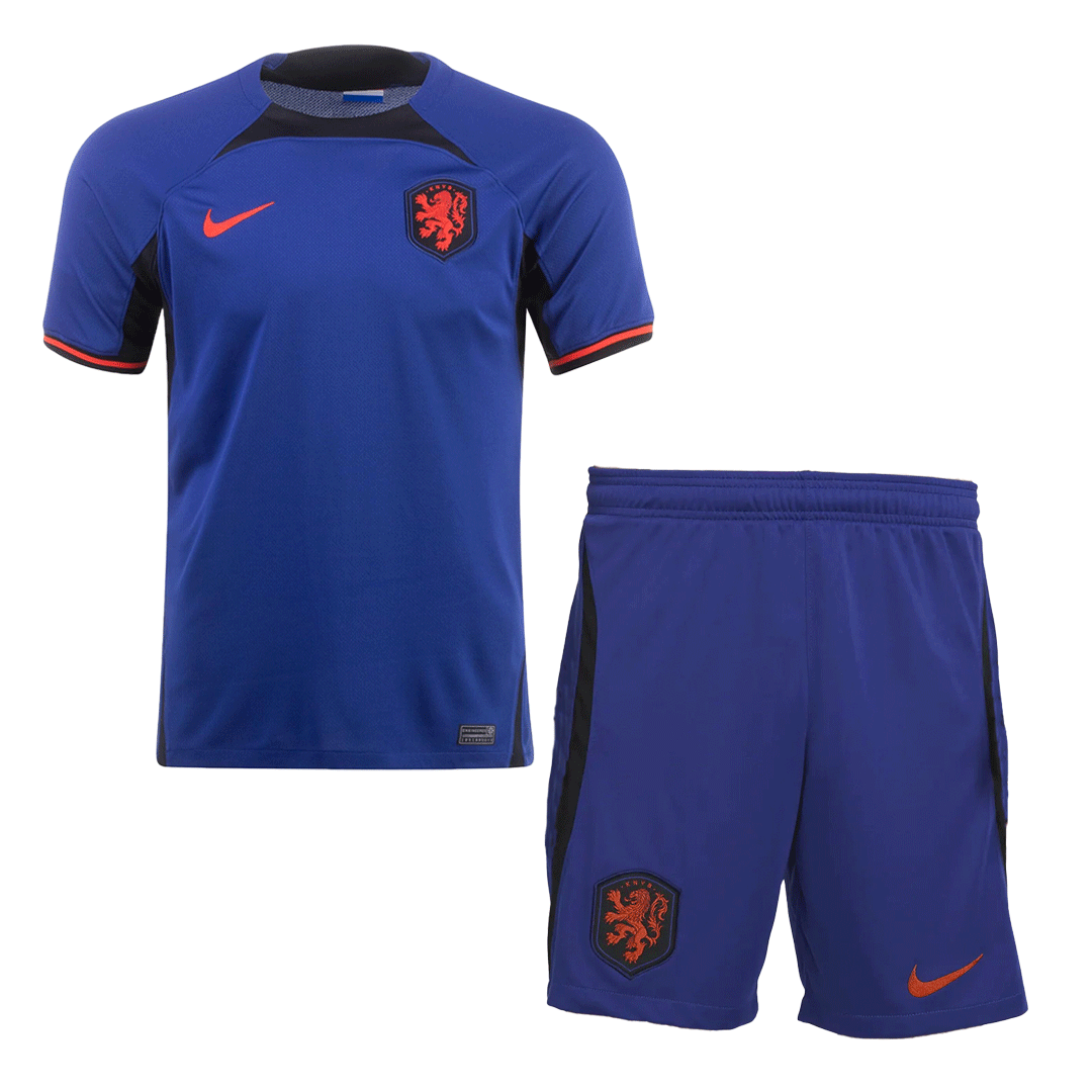 2022 Netherlands World Cup Away Kit Jersey+Shorts