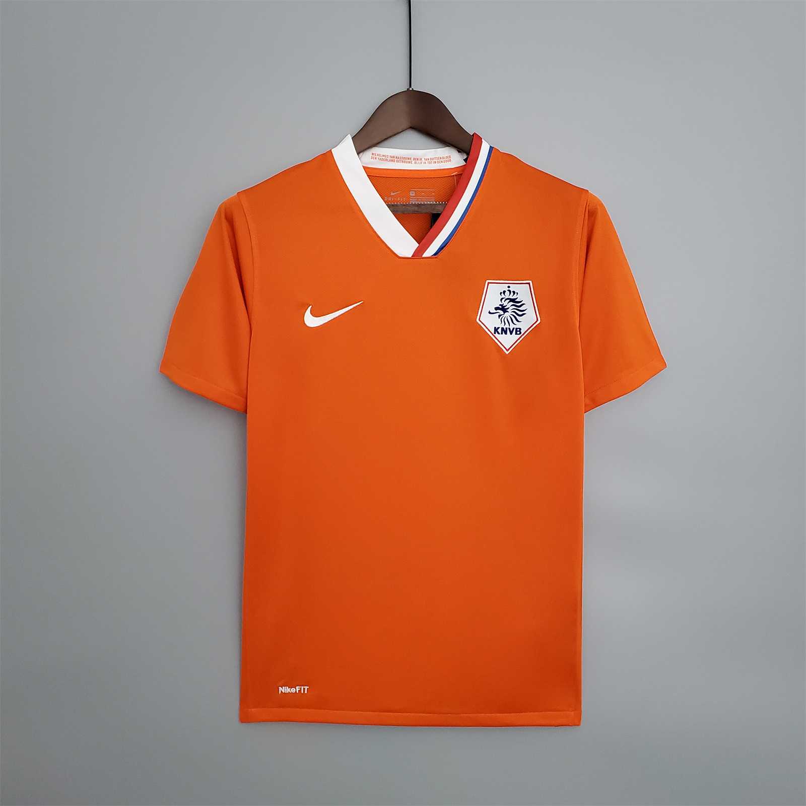 2008 Netherlands  Home Retro Jersey
