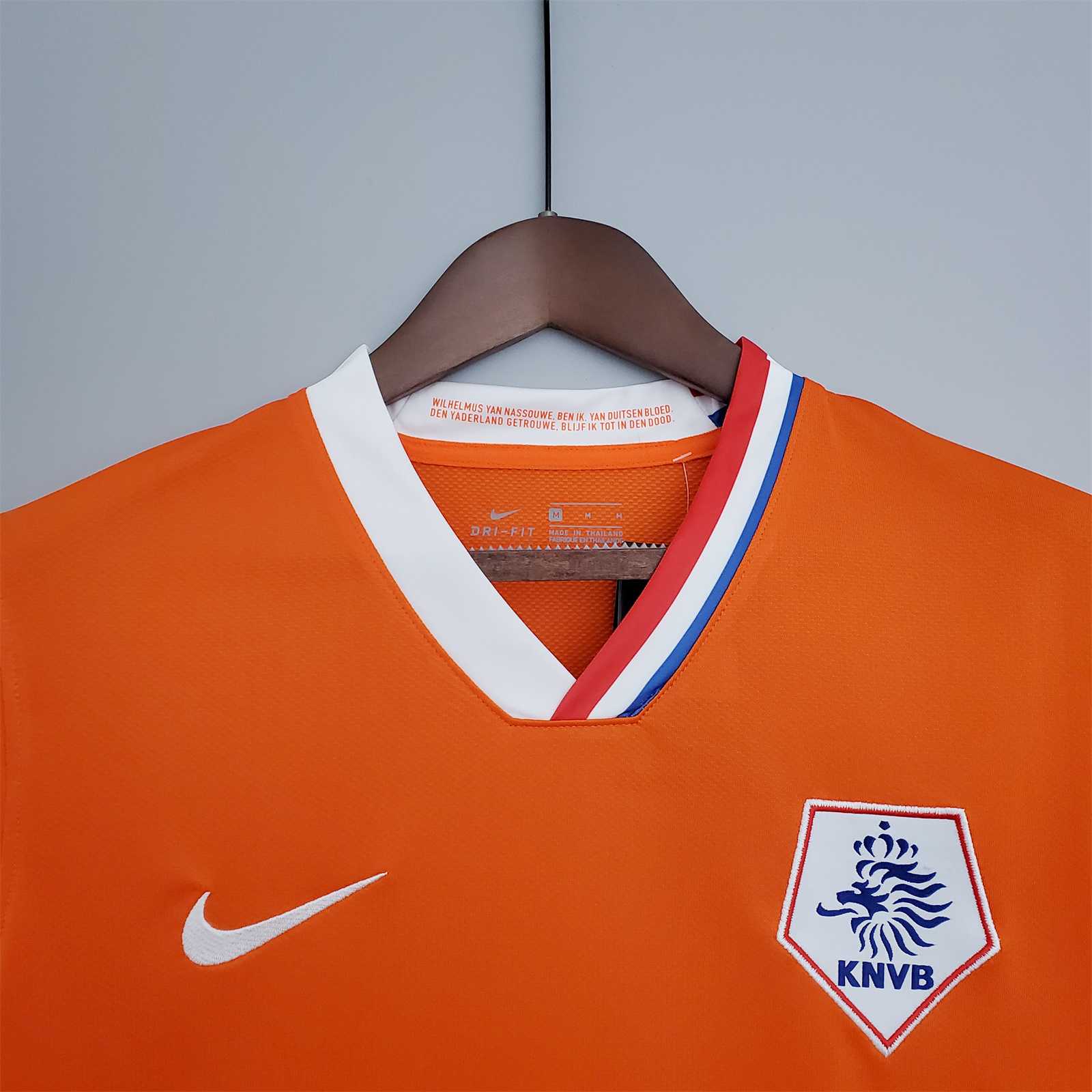 2008 Netherlands  Home Retro Jersey - view 8