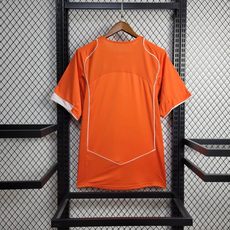 2004 Netherlands  Home Retro Jersey - view 3