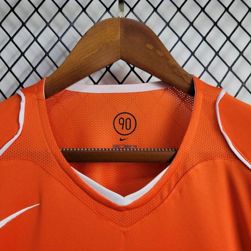 2004 Netherlands  Home Retro Jersey - view 5