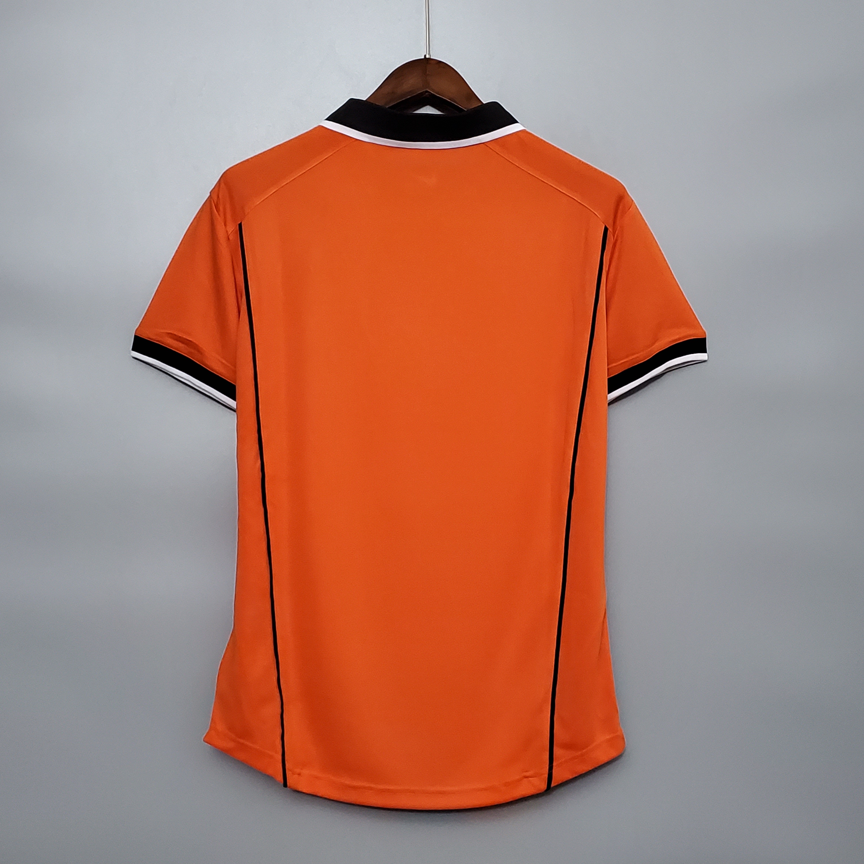 1998 Netherlands  Home World Cup Retro Jersey - view 3