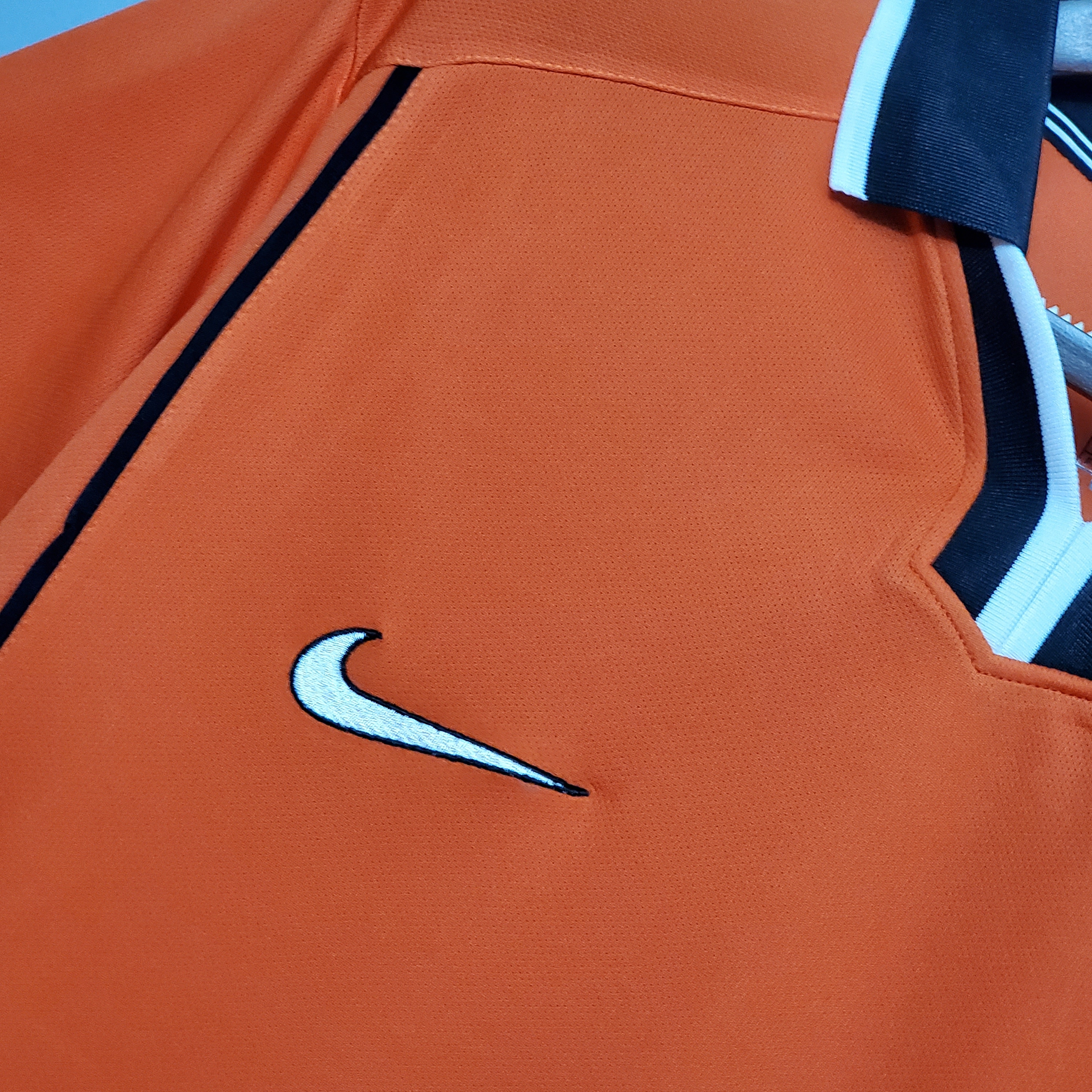 1998 Netherlands  Home World Cup Retro Jersey - view 8