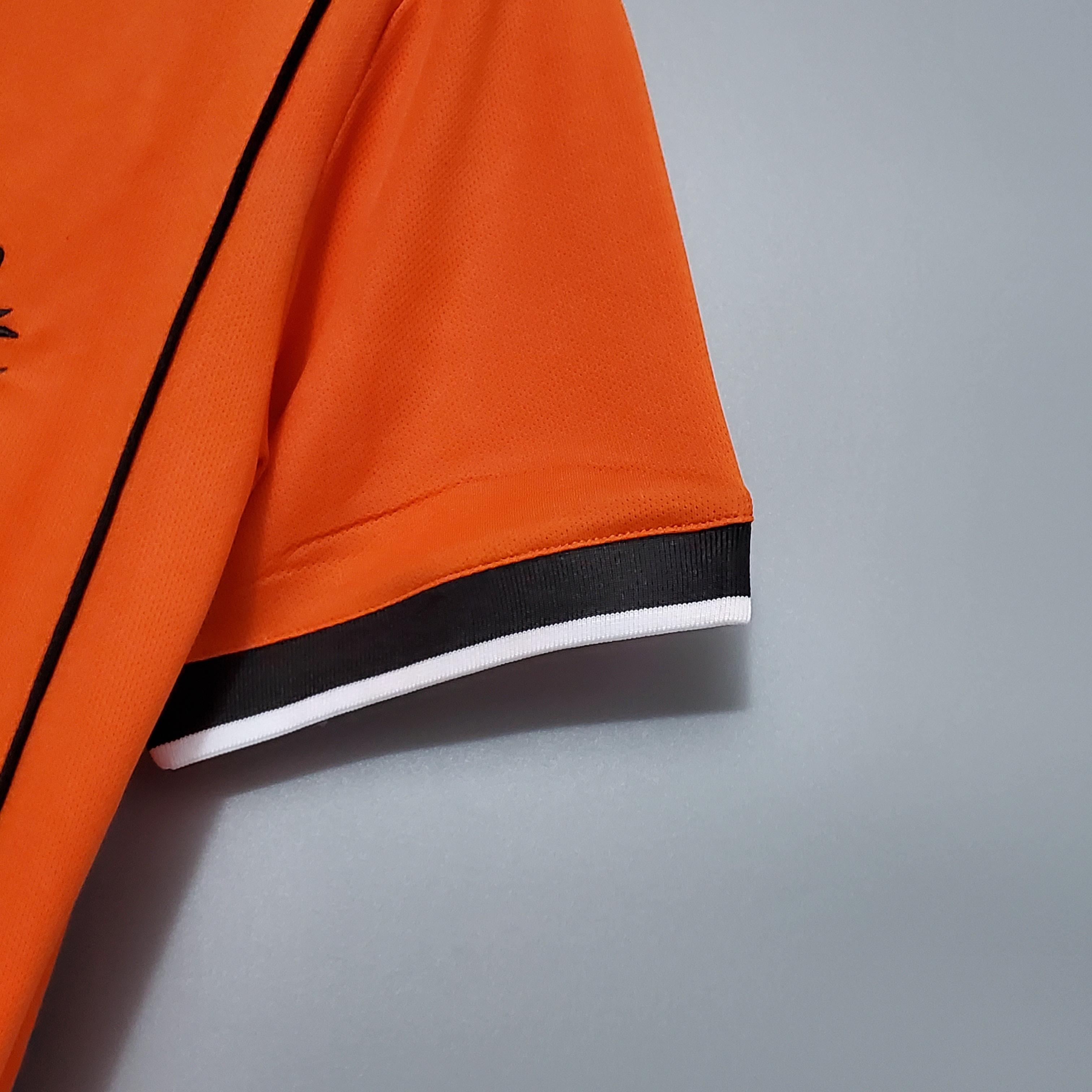 1998 Netherlands  Home World Cup Retro Jersey - view 9