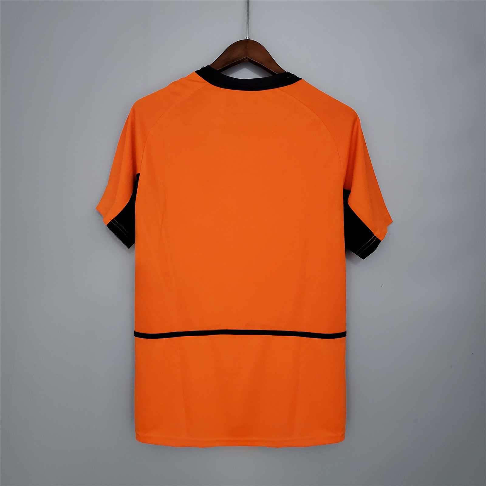 2002 Netherlands  Home Retro Jersey - view 3