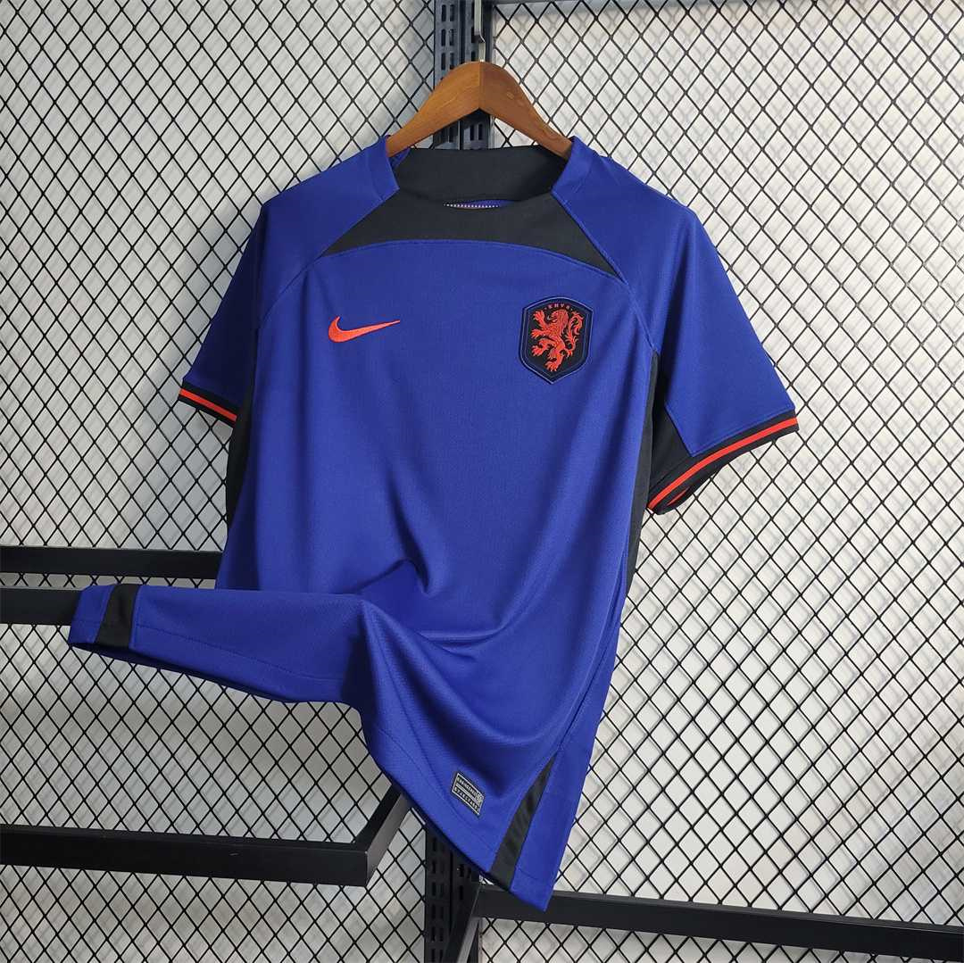 2022 Netherlands  World Cup Away Fan Edition Soccer Jersey - view 6