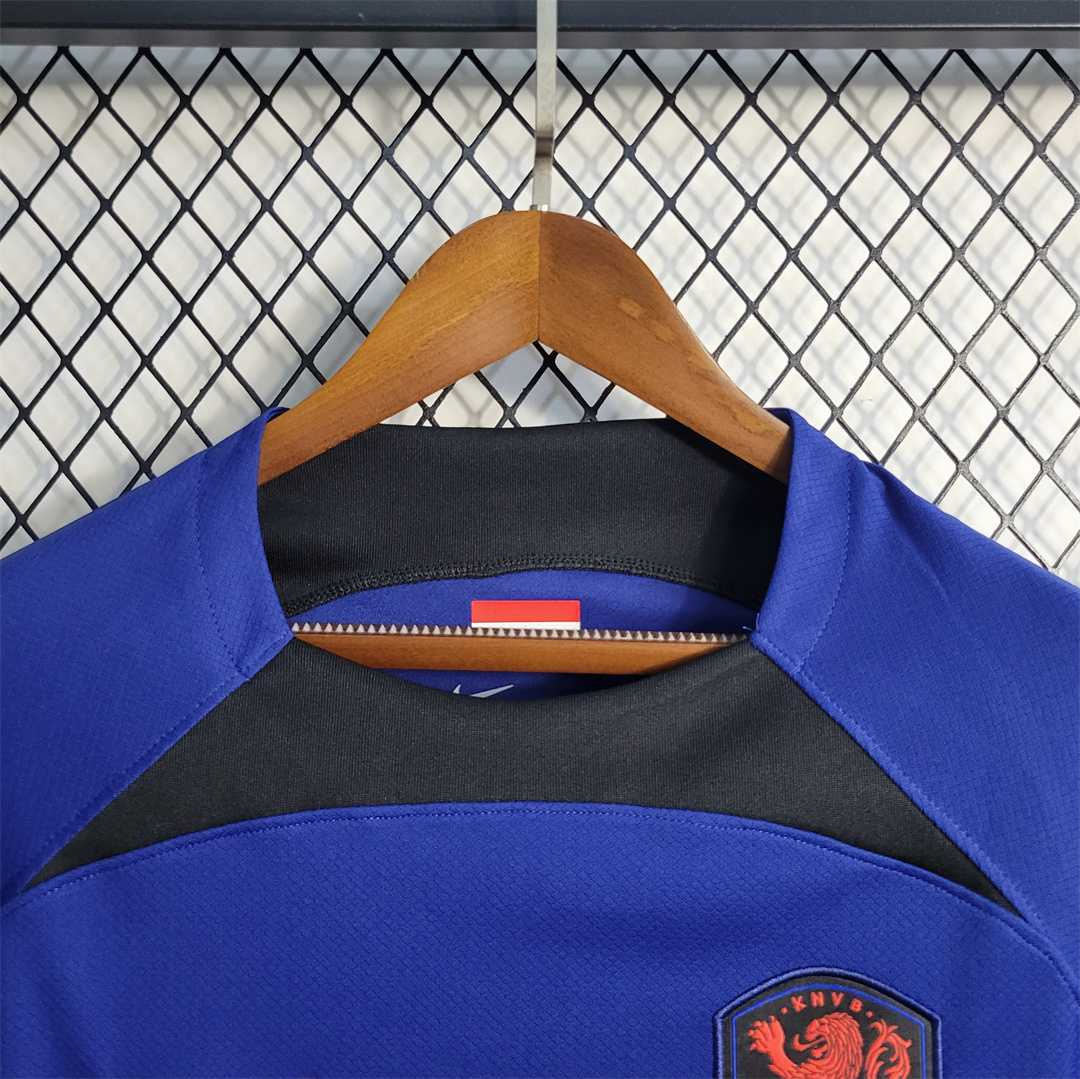 2022 Netherlands  World Cup Away Fan Edition Soccer Jersey - view 8