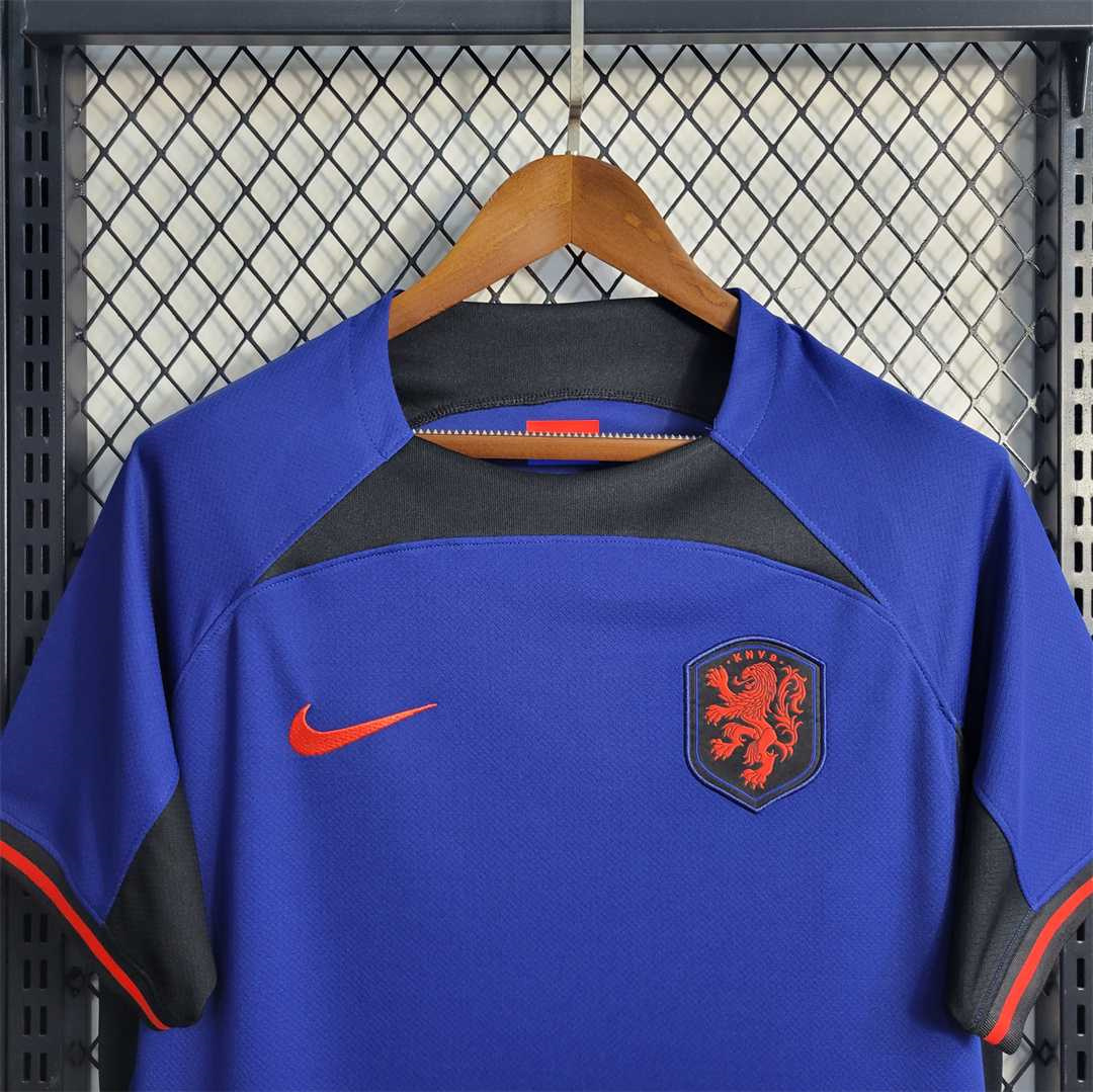 2022 Netherlands  World Cup Away Fan Edition Soccer Jersey - view 10