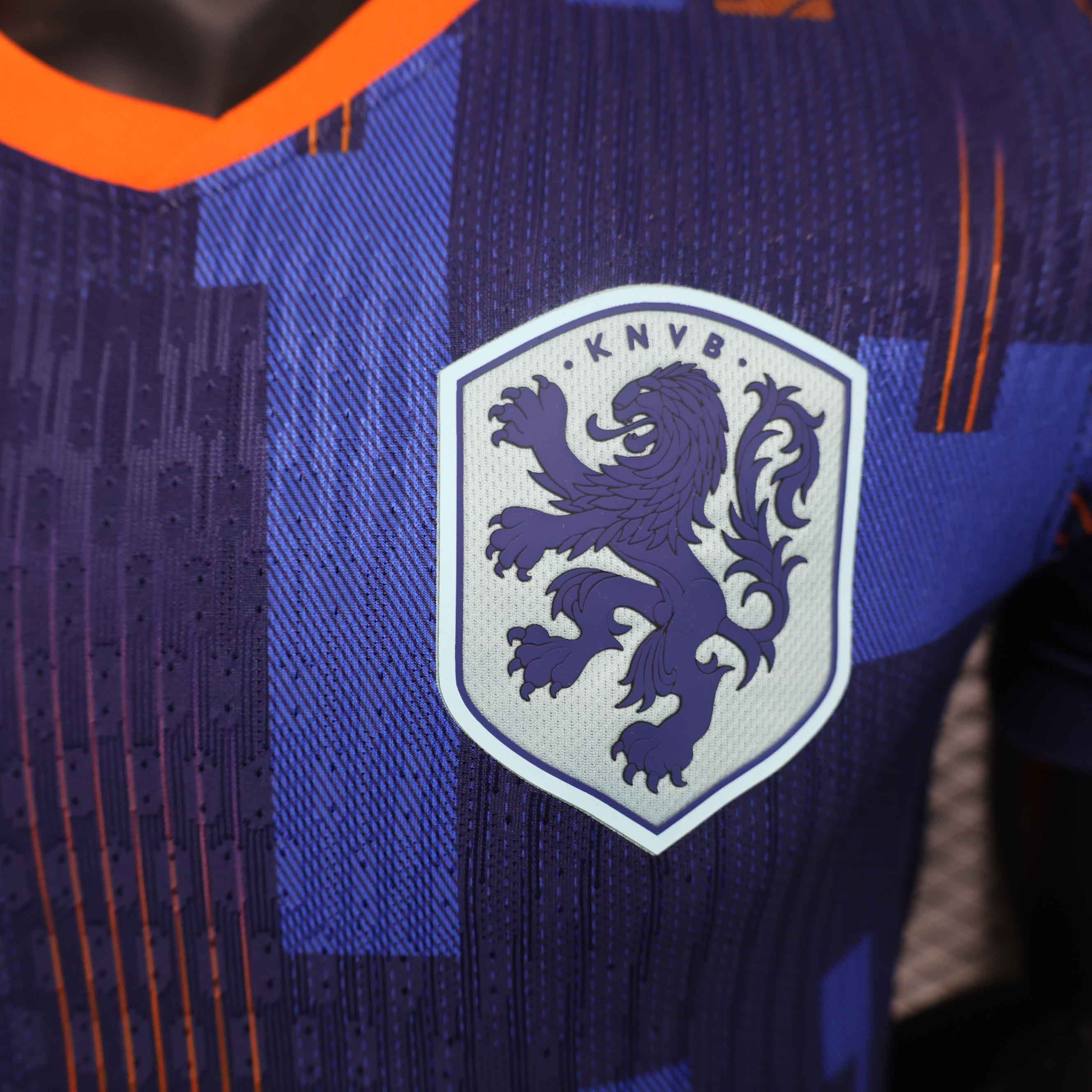 2024 Netherlands Euro Cup Away Jersey Player Version - view 6