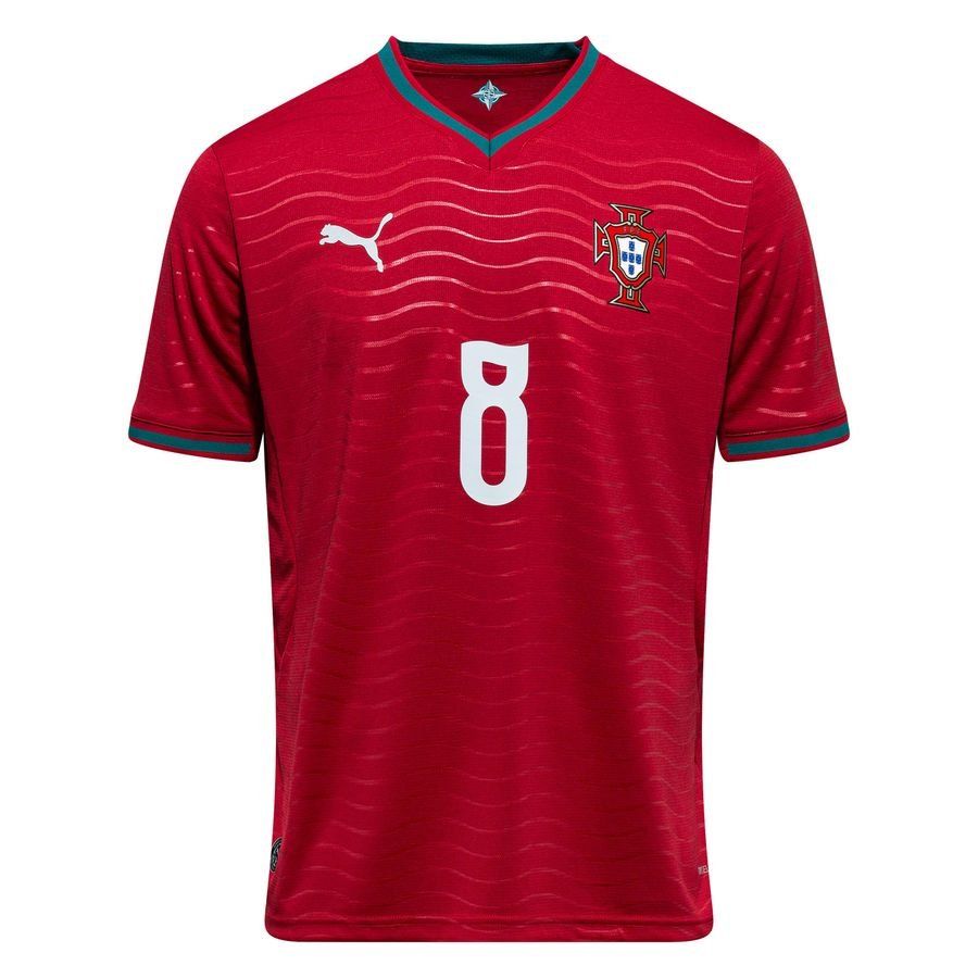 Portugal Home Shirt World Cup 2026 B. FERNANDES 8 - view 7