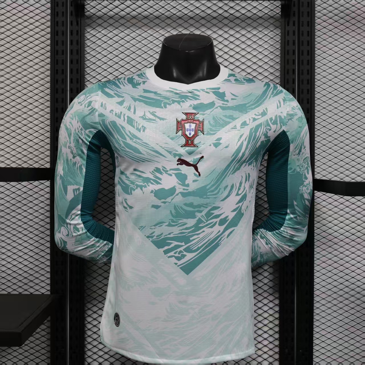 2026 Portugal  Away World Cup Soccer Jersey Player Version Long Sleeve